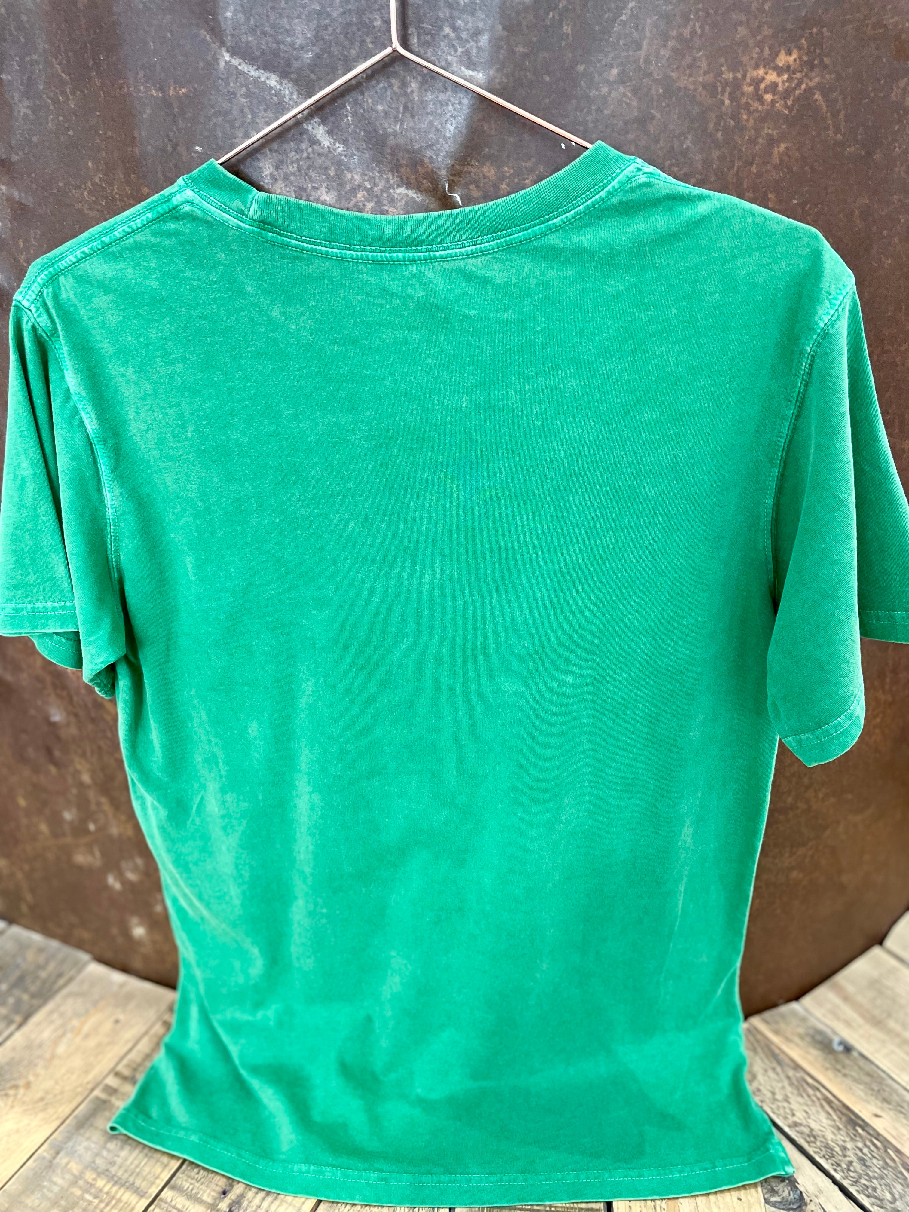 Green T-shirt - NEWTONE - XS