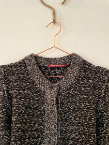 Grey & gold knit cardigan - COMPTOIR DES COTTONNIERS - M