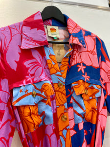 Print shirt dress - FARMRIO - S