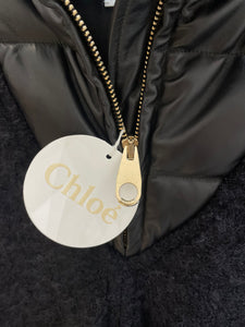 Black poncho - CHLOÉ - ONE SIZE