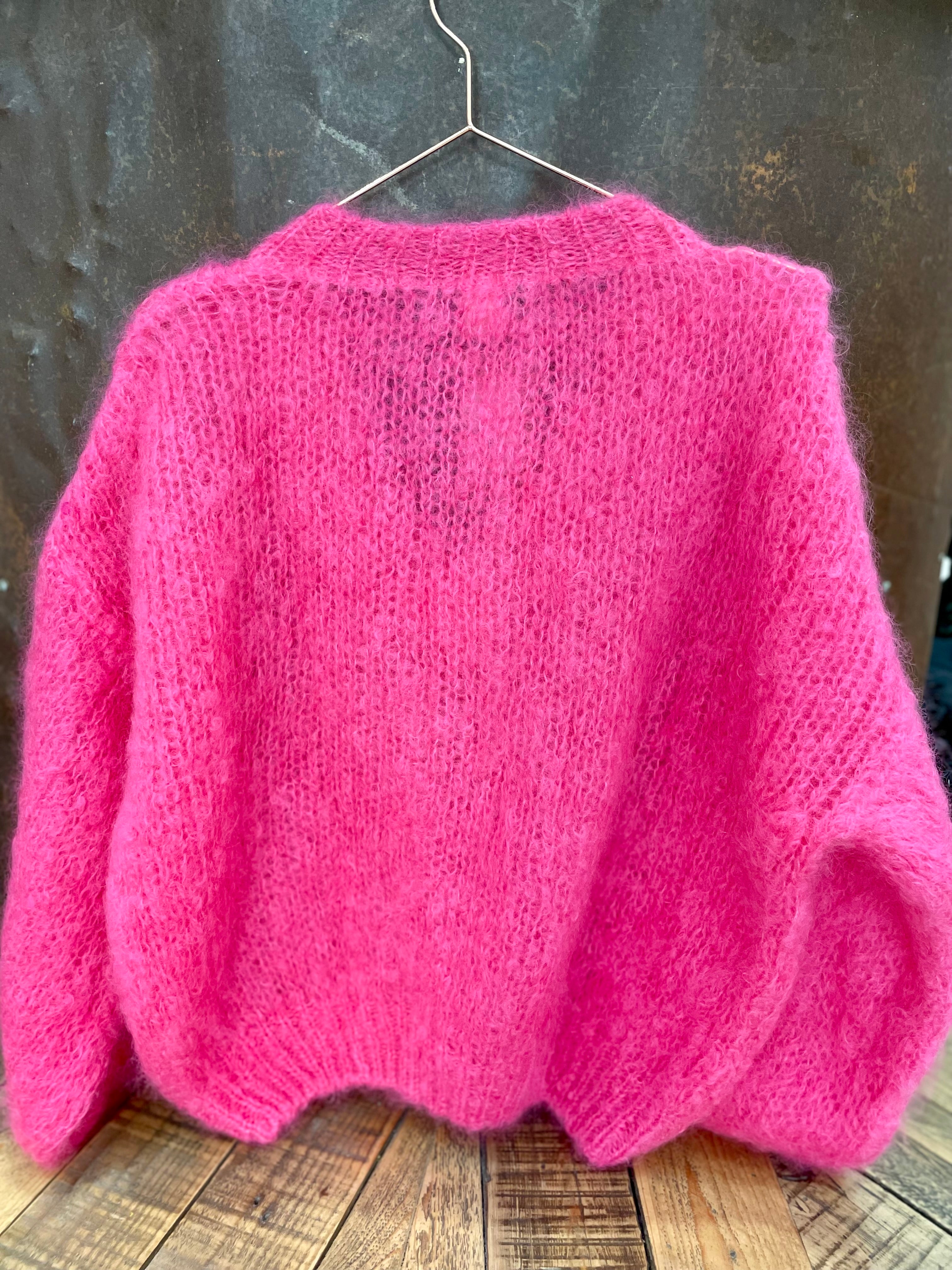 Pink knit jumper - LA PETITE LAINE - ONE SIZE