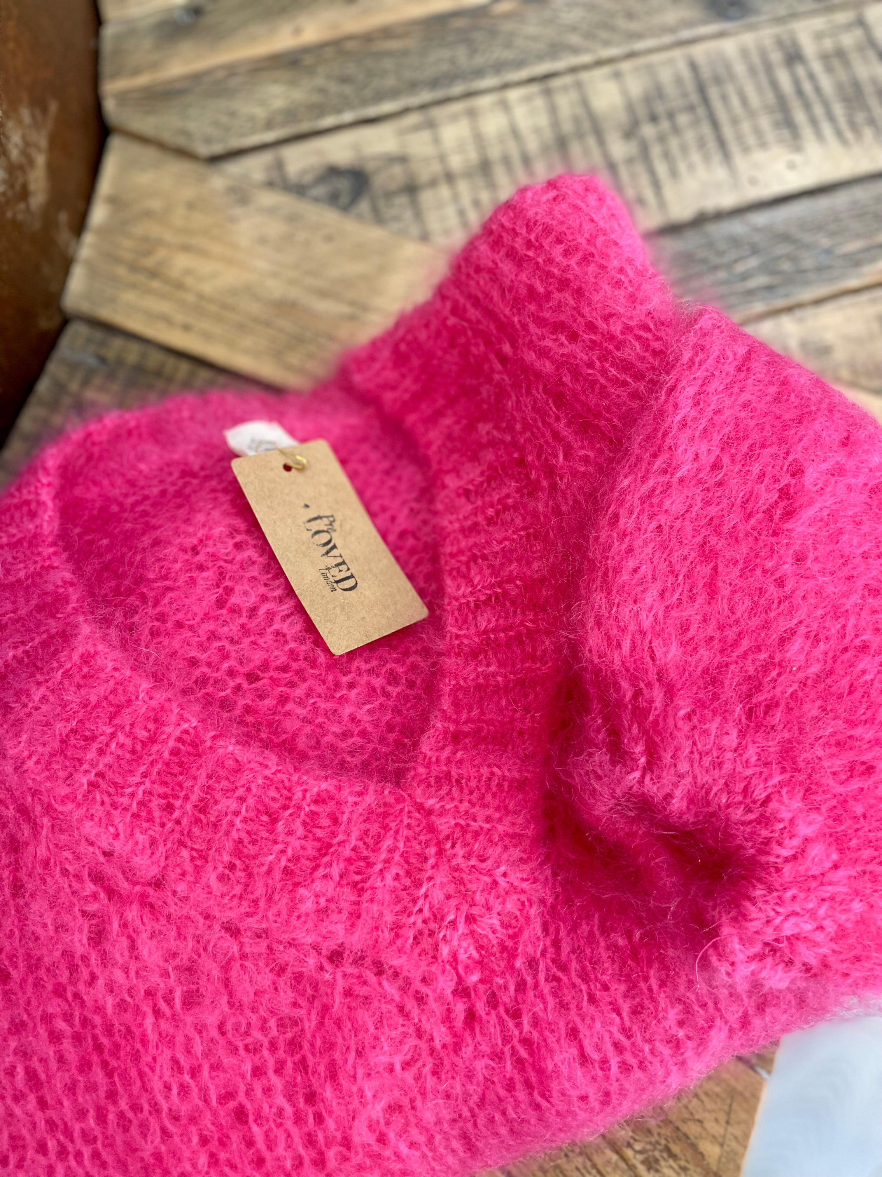Pink knit jumper - LA PETITE LAINE - ONE SIZE