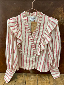 Red stripes shirt - FRNCH PARIS - S