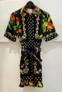 Print mini jumpsuit - SEZANE X FARMRIO - 38EU/UK10