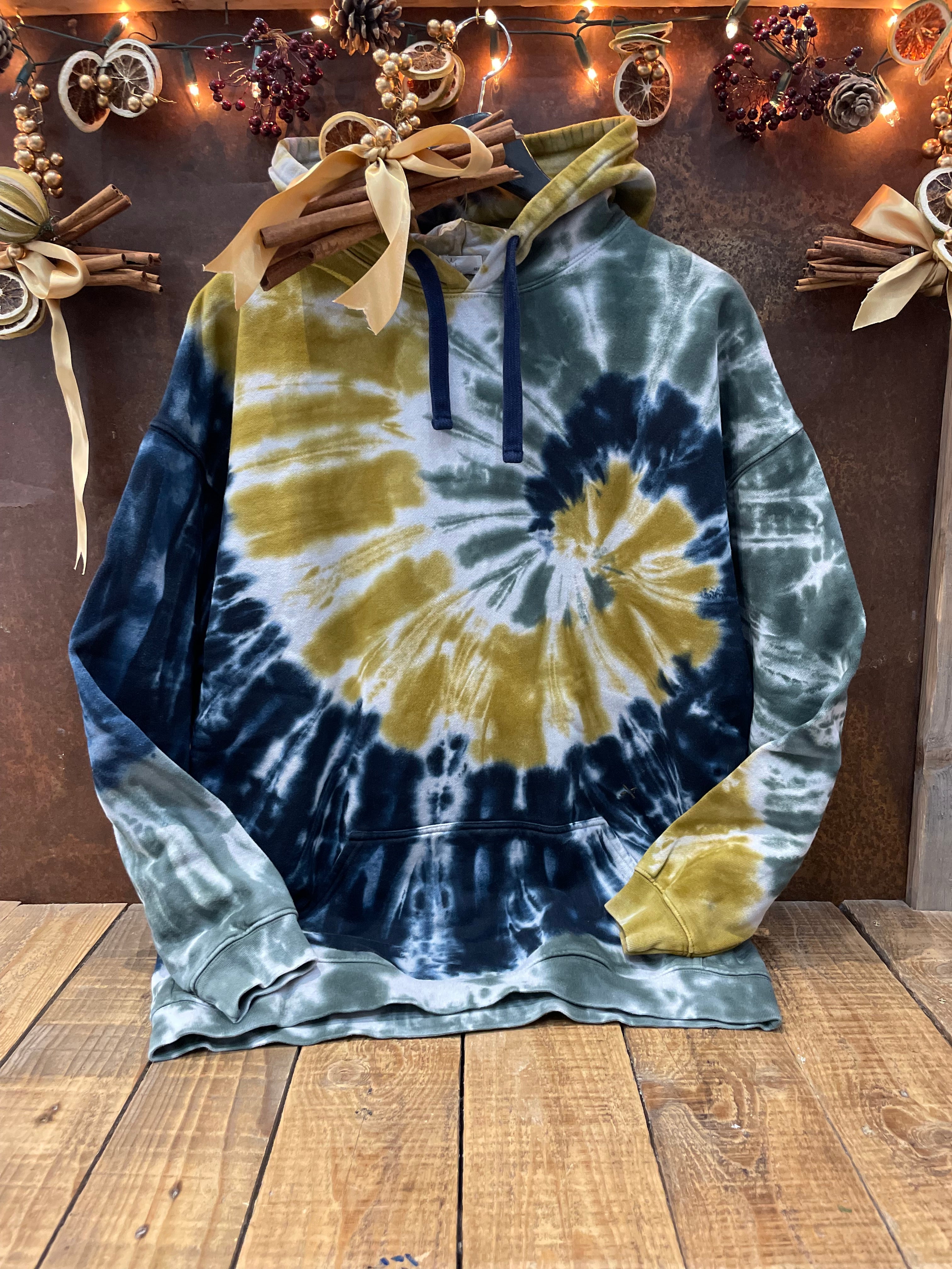 Tie dye hoodie - LOVE AND LET DIE - M/L