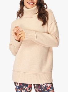 Beige knit jumper - SWEATY BETTY - M