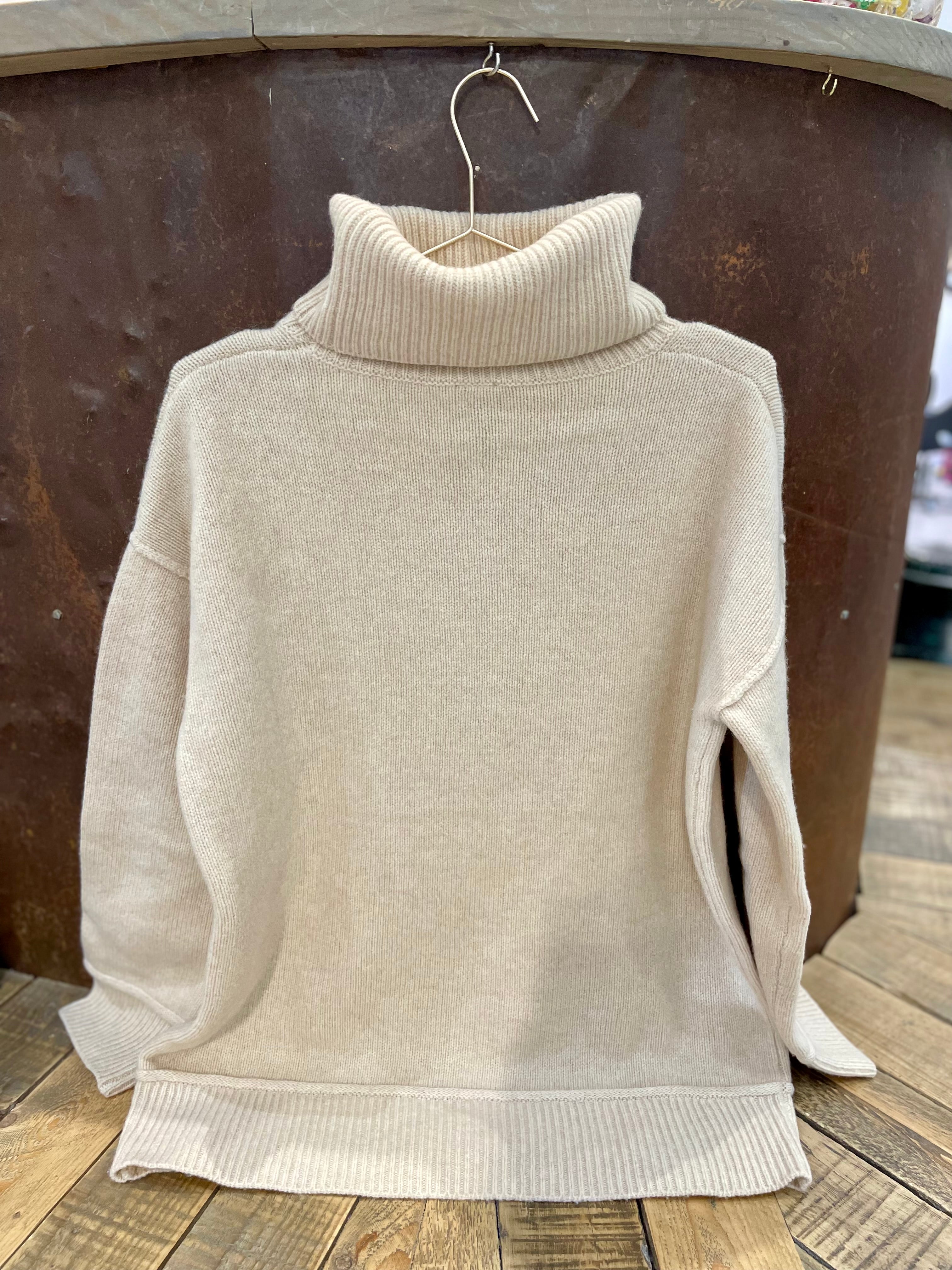 Beige knit jumper - SWEATY BETTY - M