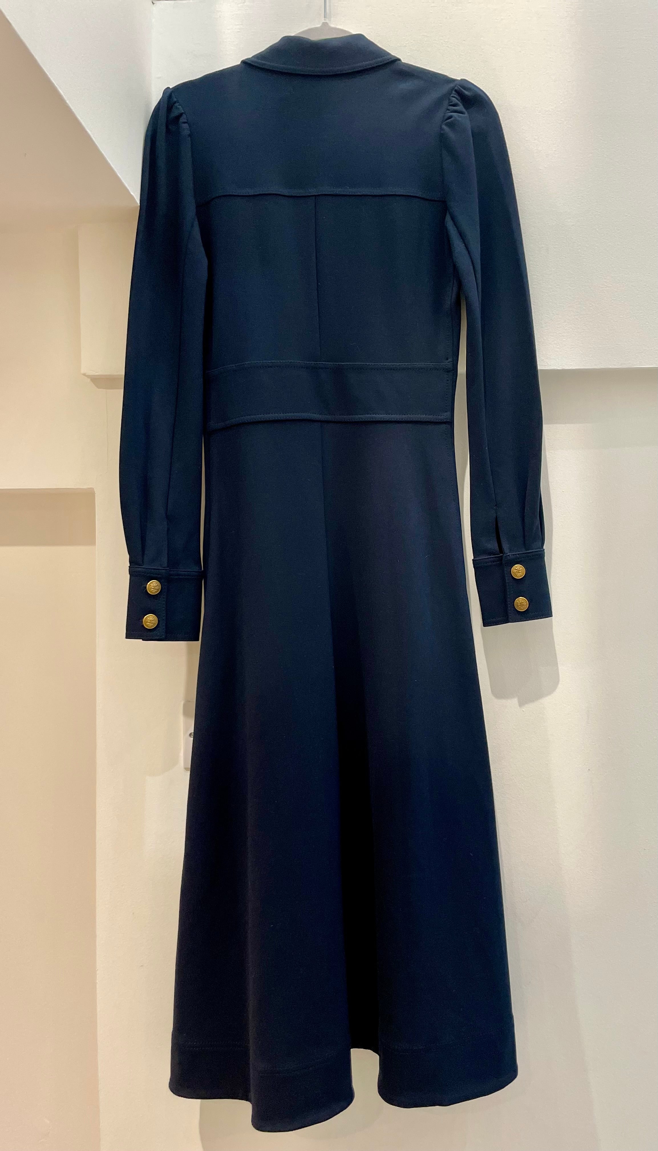 Navy long dress - ME + EM - 34EU/UK6