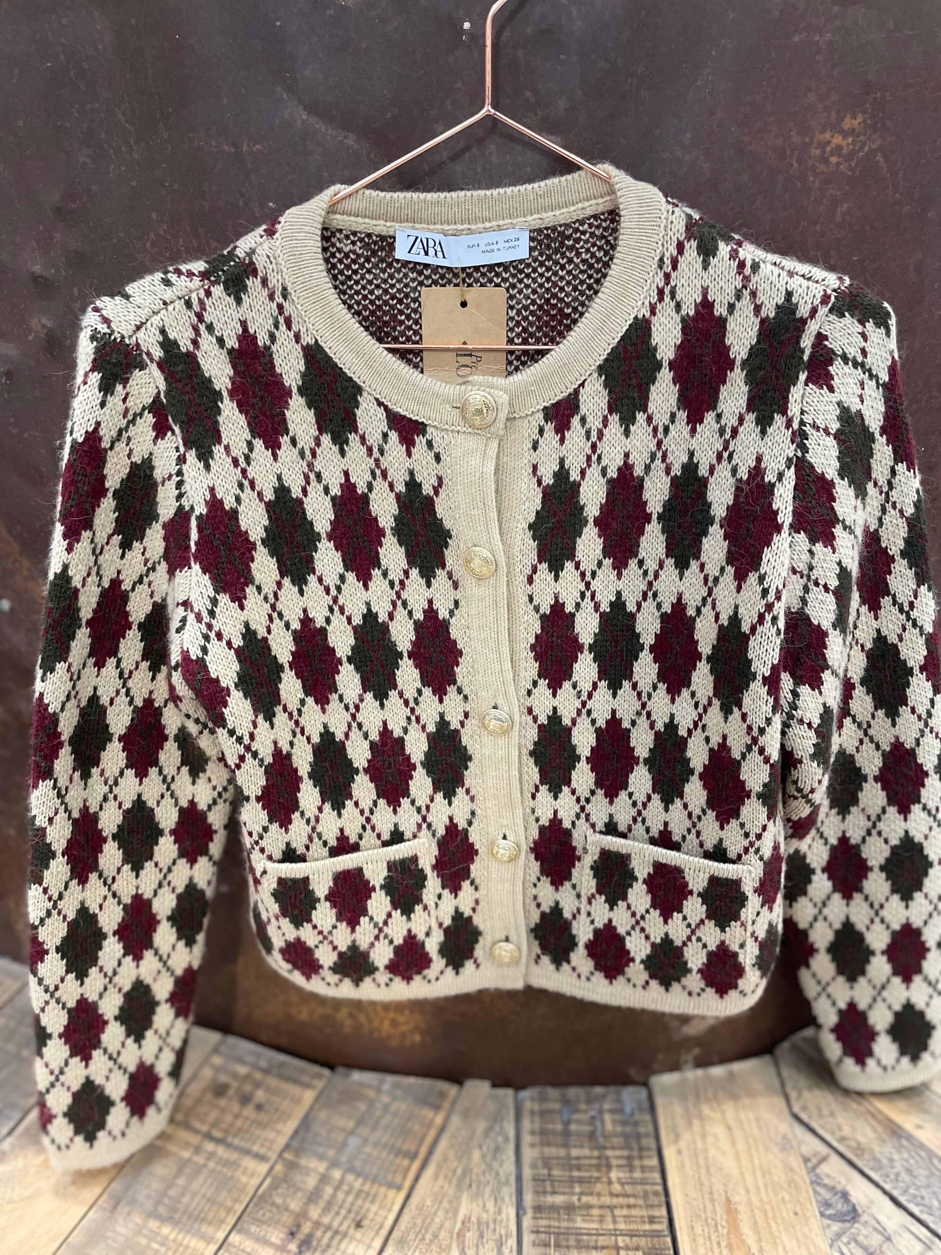 Knit cardigan - ZARA - S