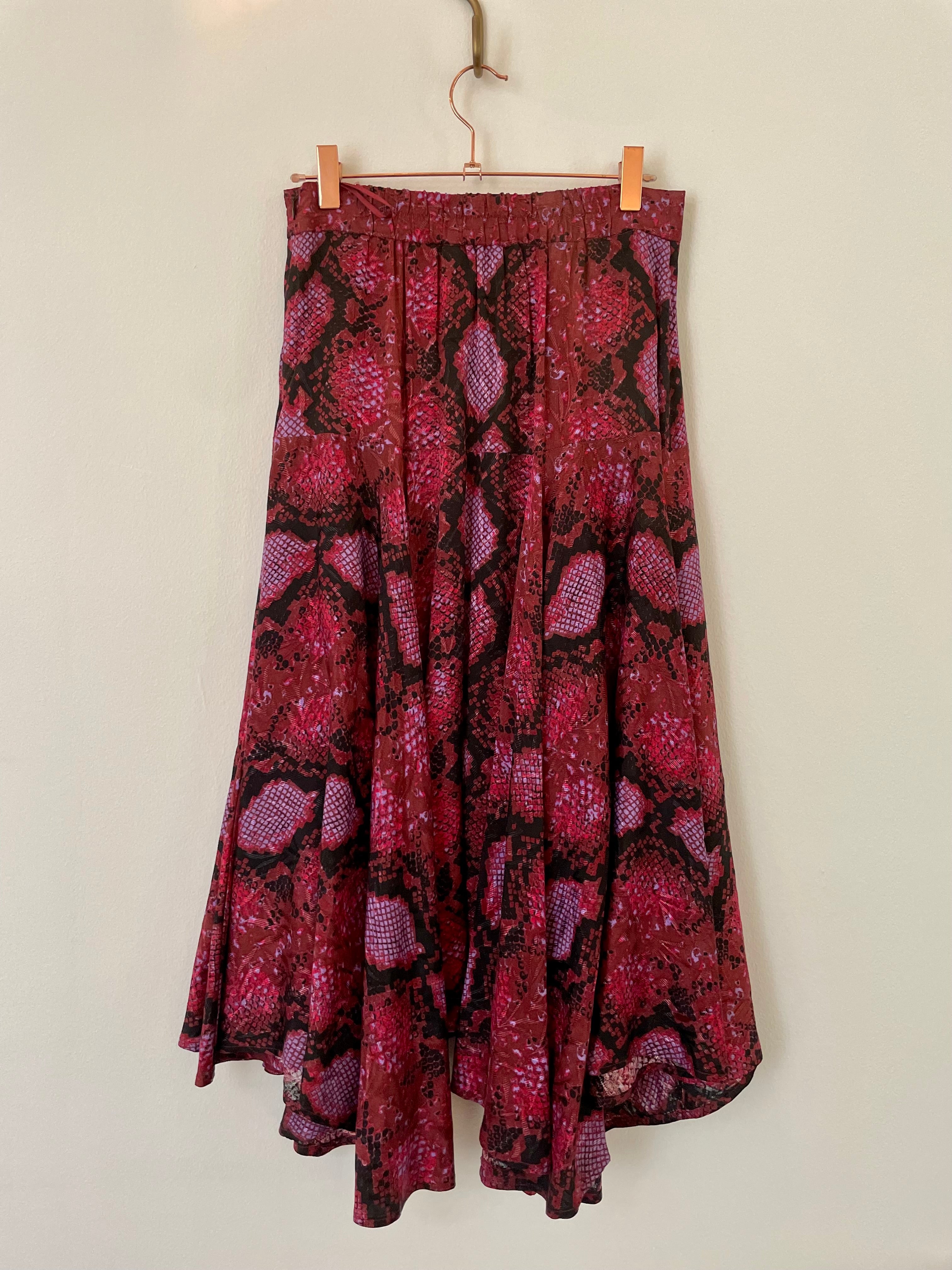 Print long skirt - CUSTOMMADE - 36EU/UK8