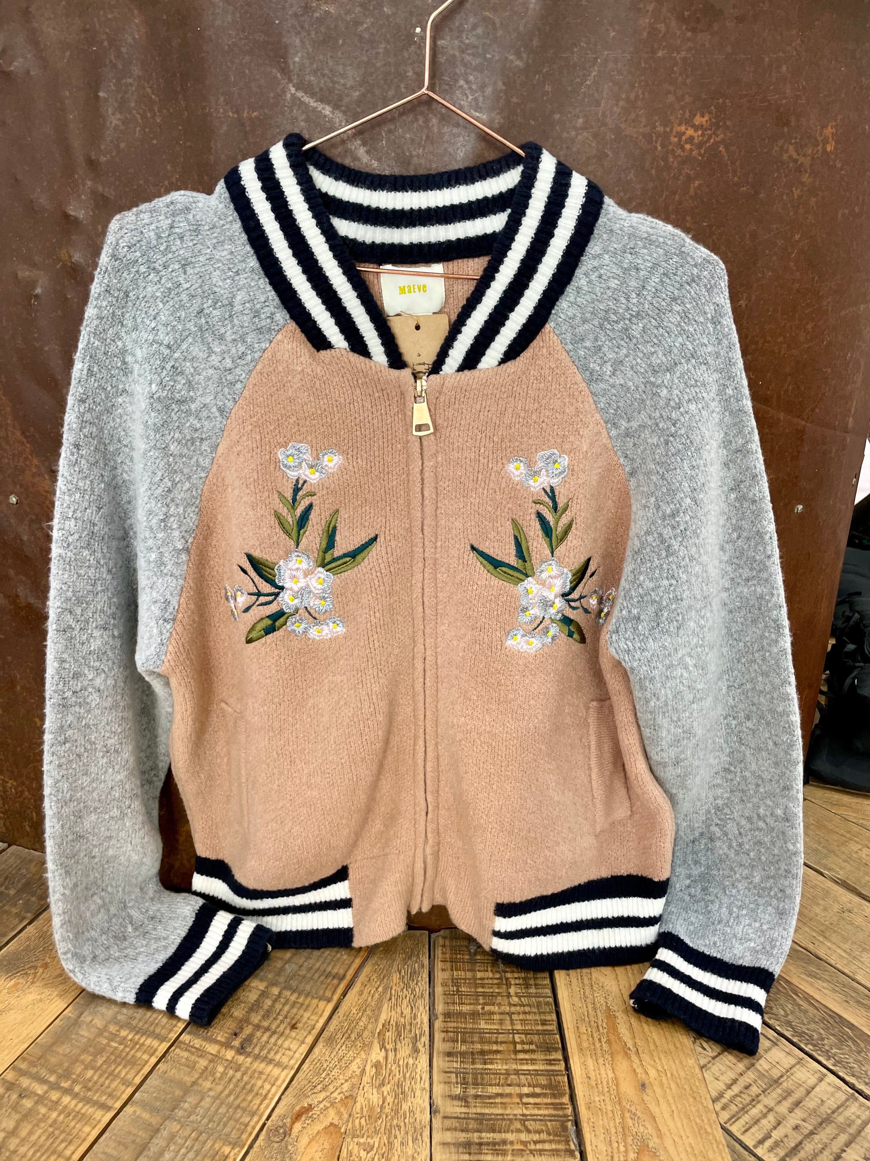 Knit bomber - MAEVE - S