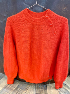 Coral knit jumper - DES PETITS HAUTS - XS