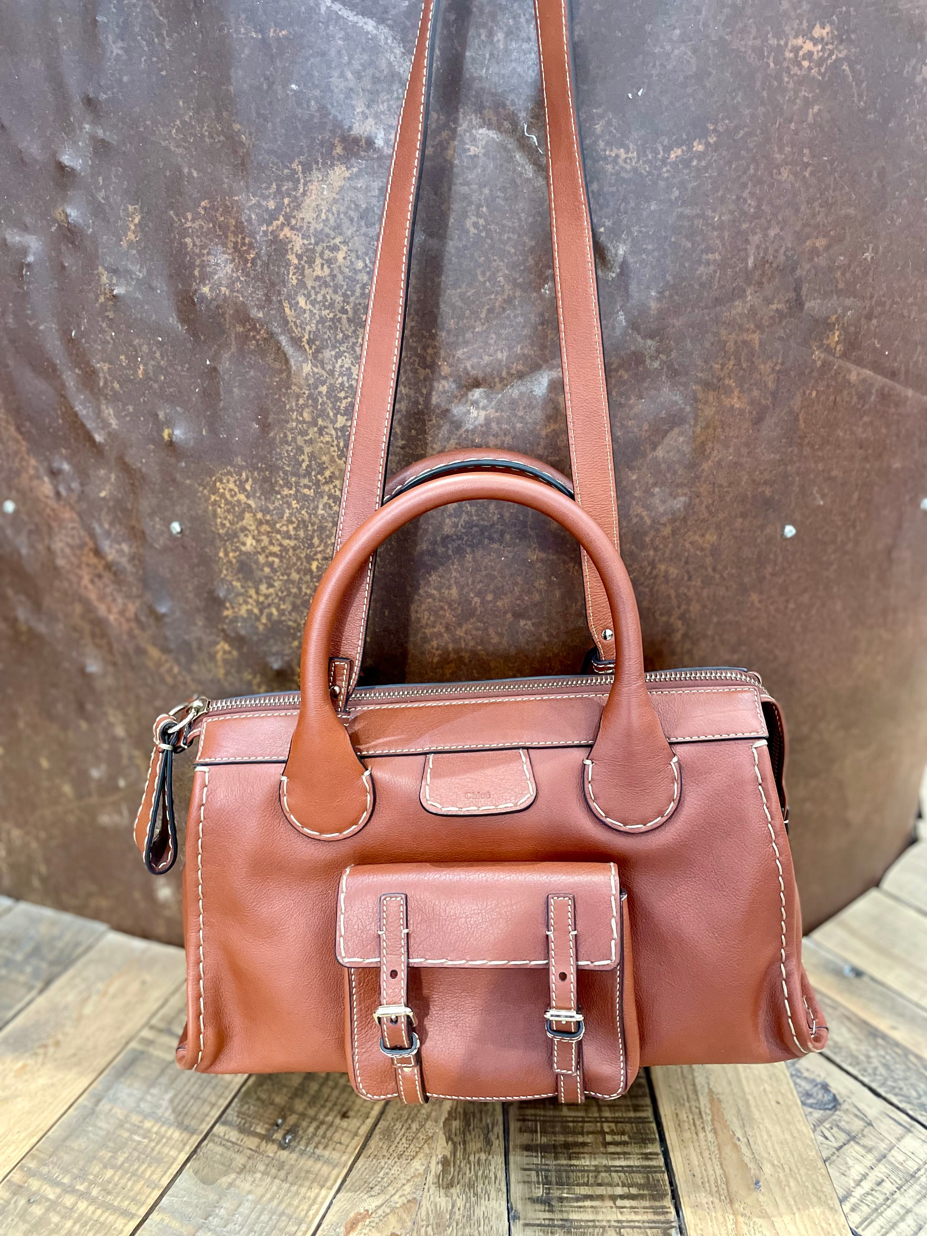 Camel Edith handbag - CHLOÉ