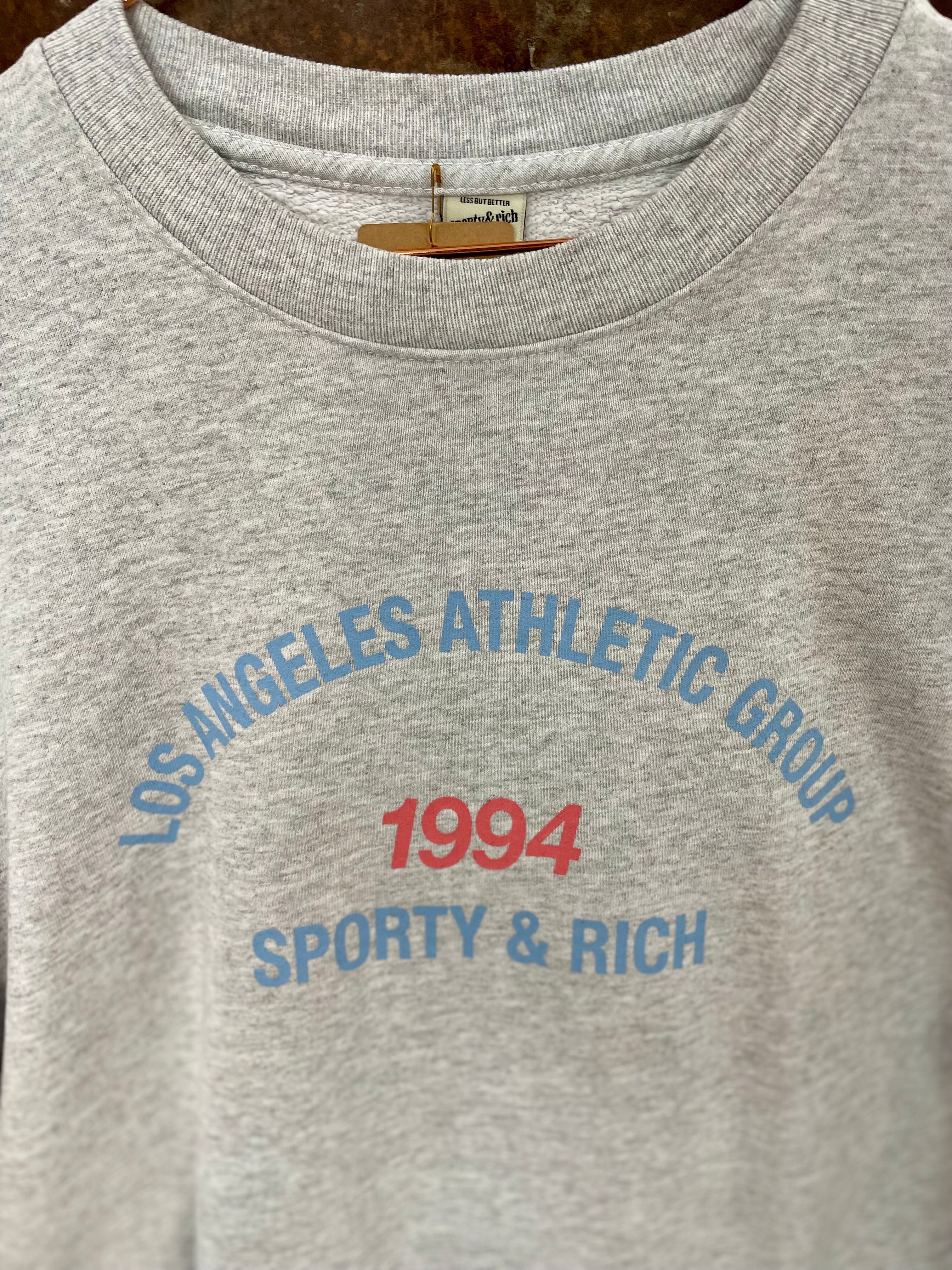 Grey sweater - SPORTY & RICH - M