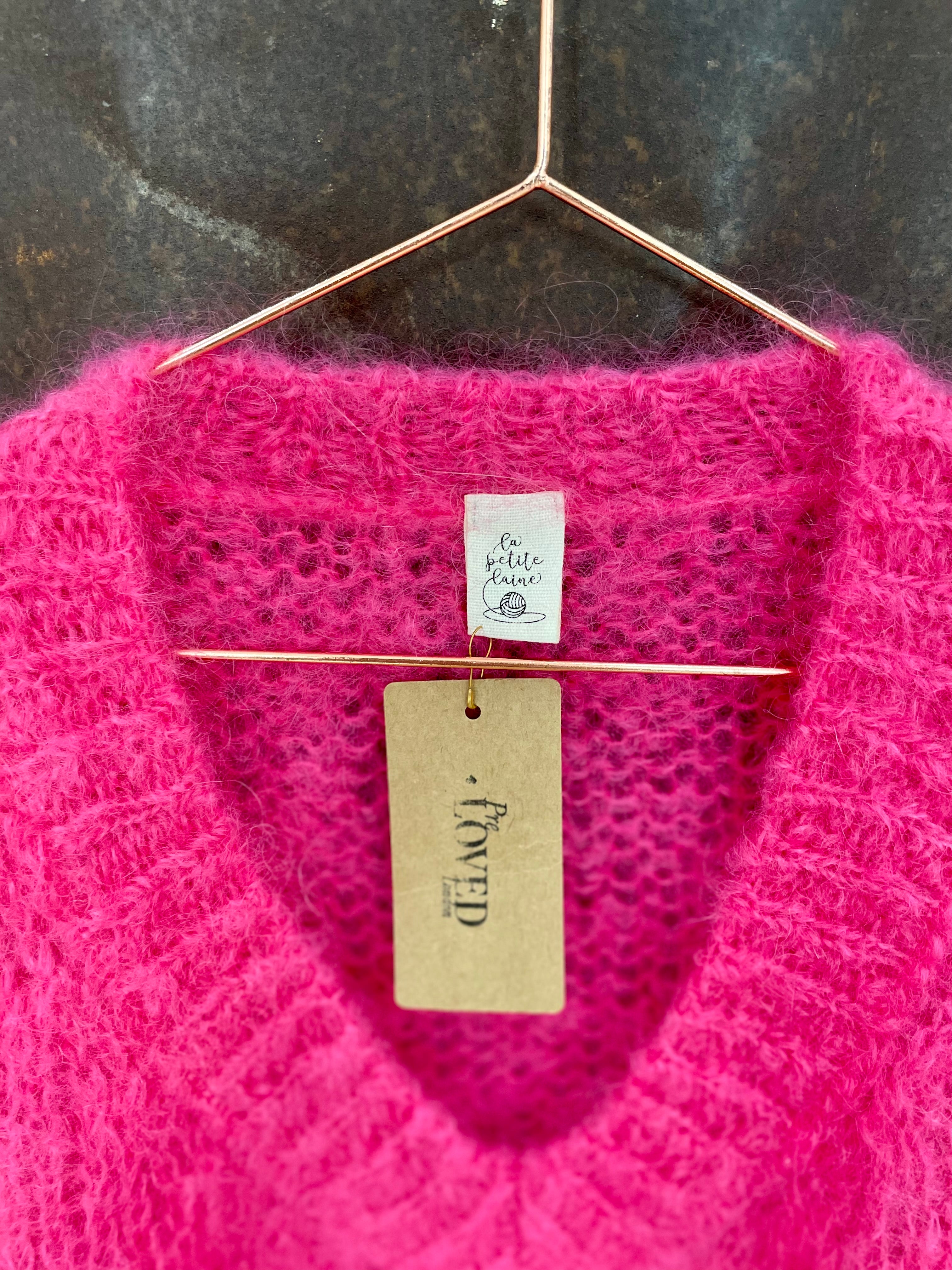 Pink knit jumper - LA PETITE LAINE - ONE SIZE