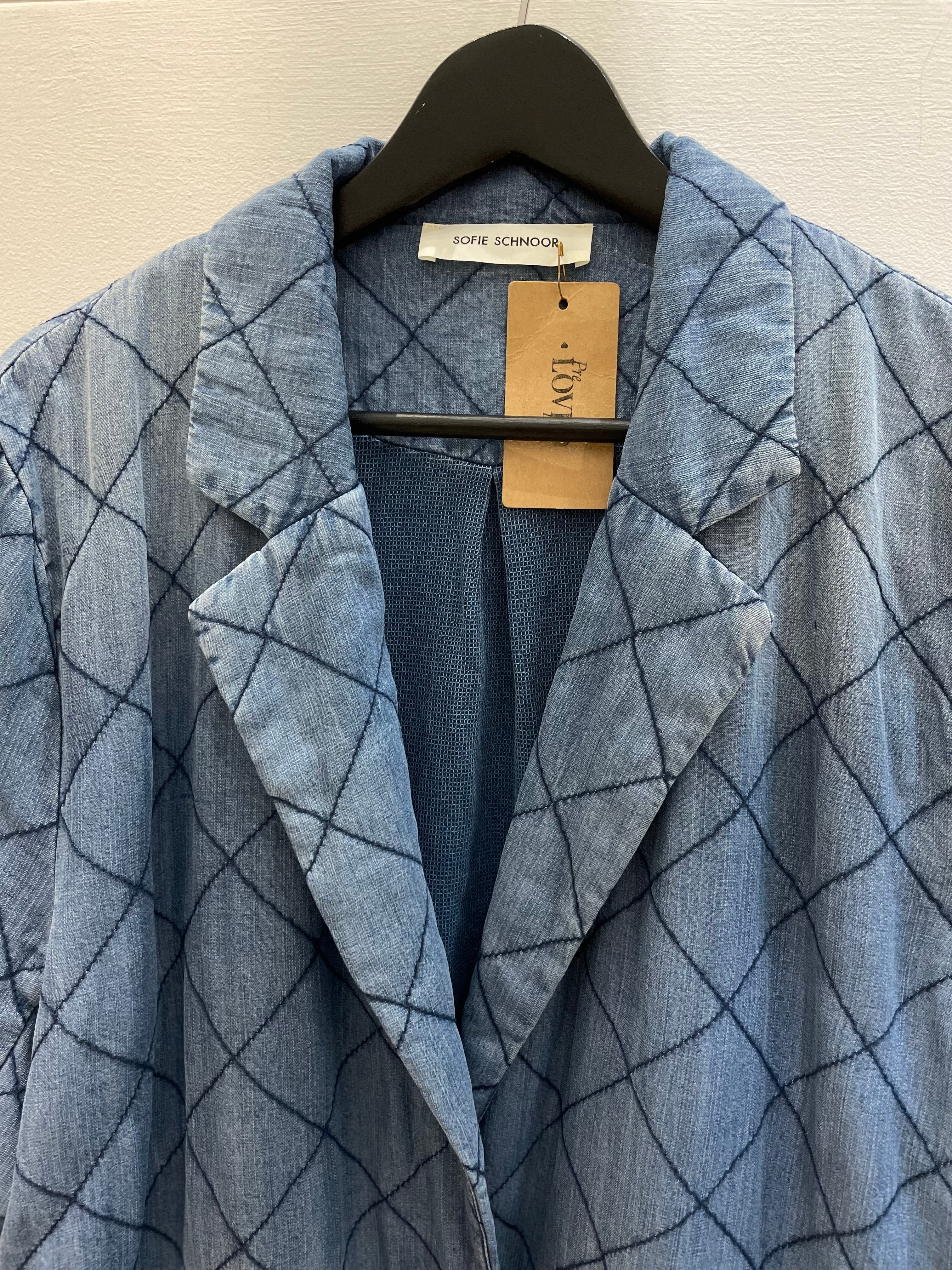 Denim quilted jacket - SOFIE SCHNOOR - M