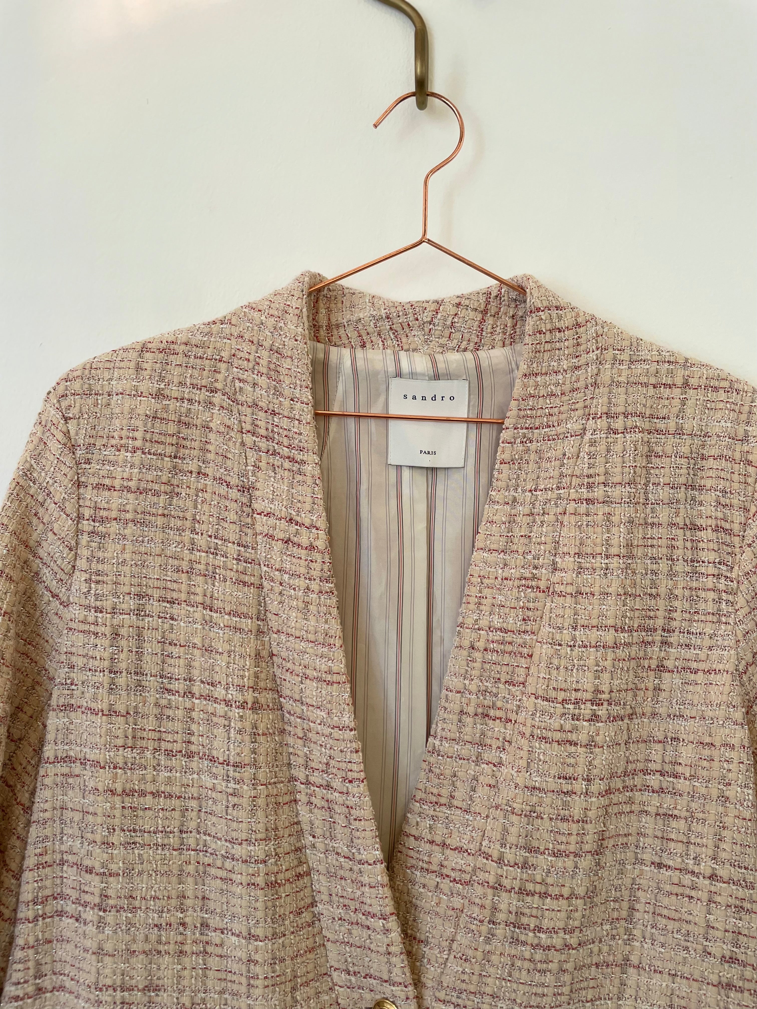 Tweed jacket - SANDRO - 40EU/UK12