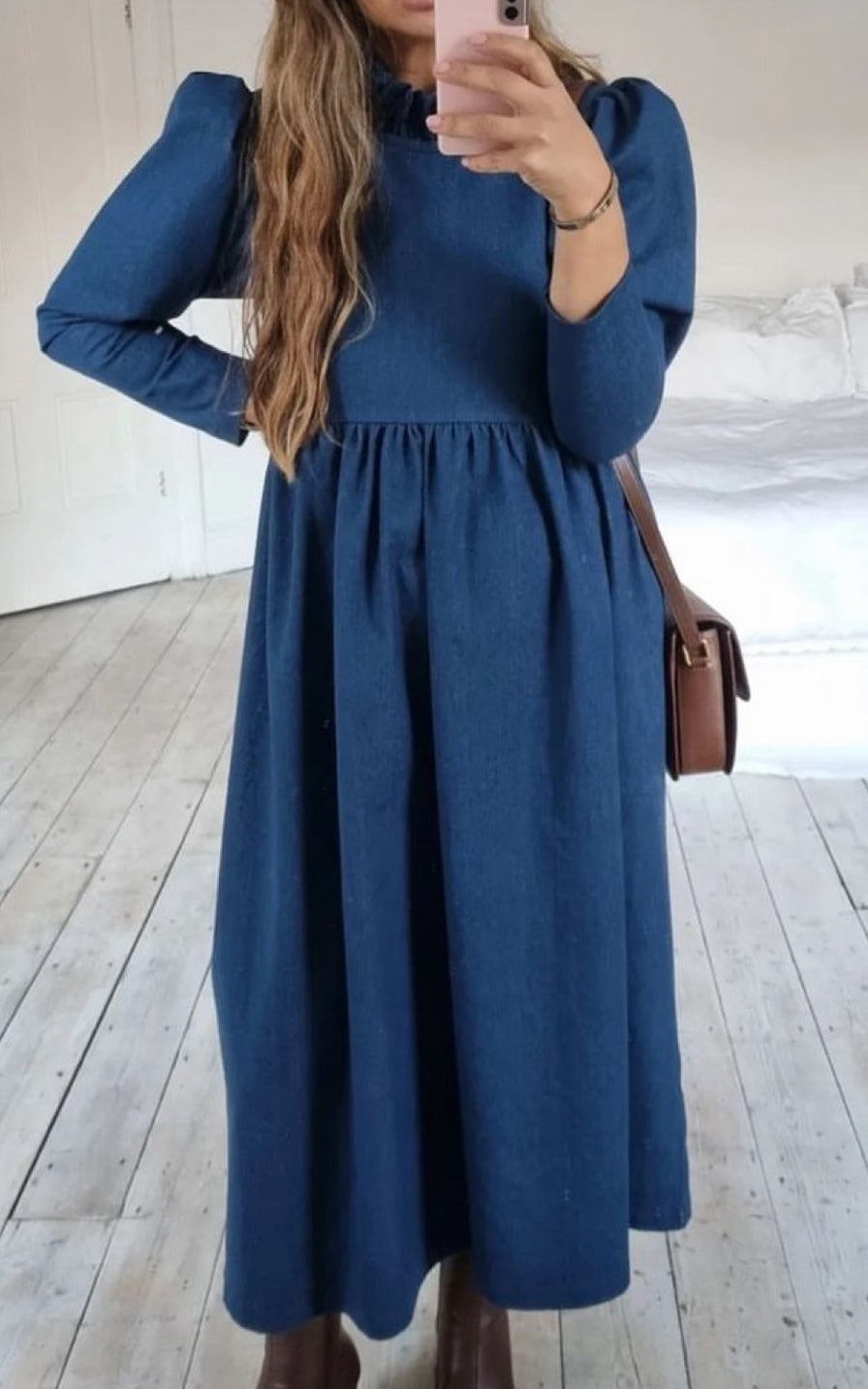 Blue denim dress - JOHANNA SANDS - 38EU/UK10
