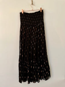 Black & metallic skirt - BY IRIS - S