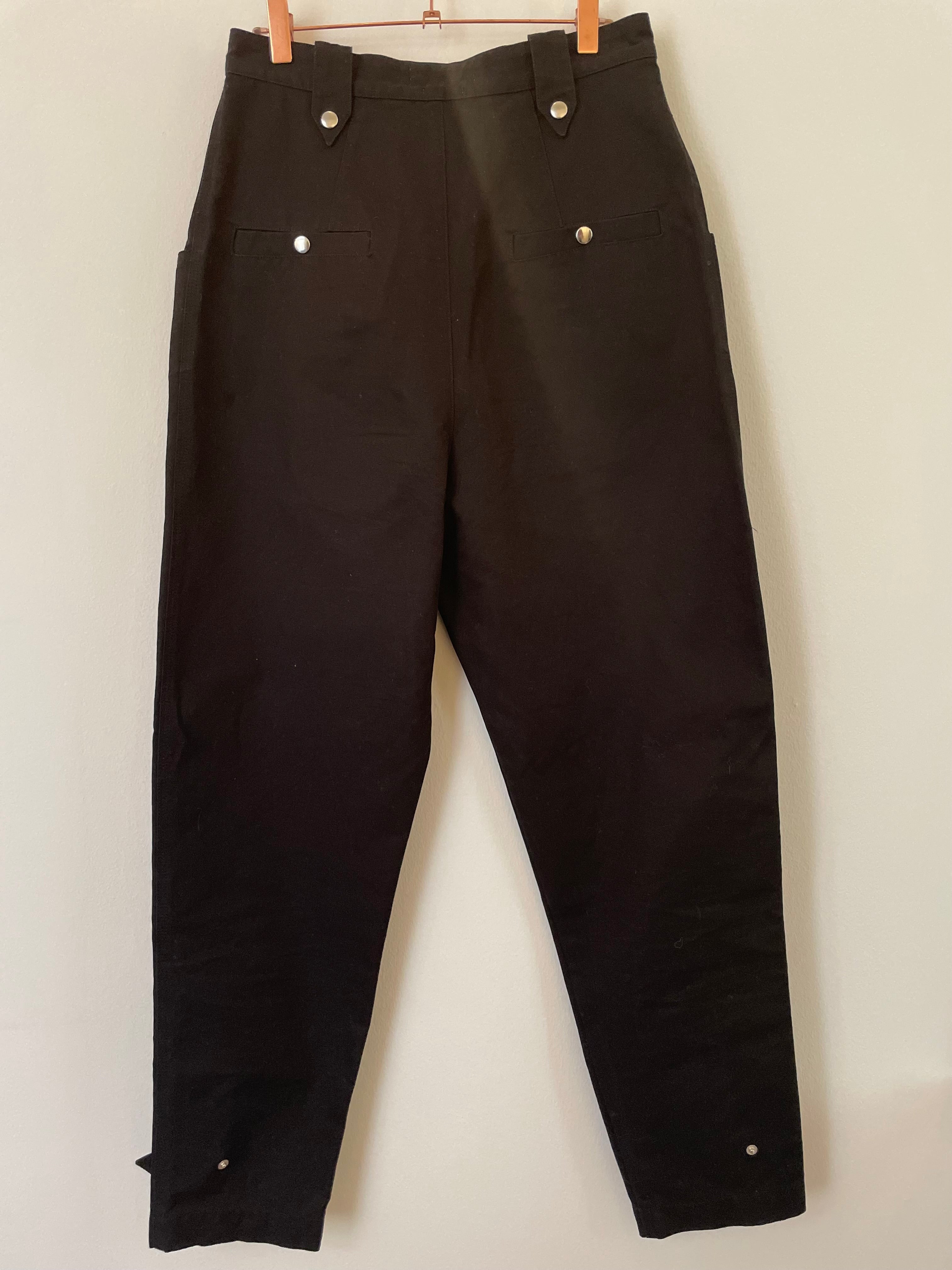 Black trousers - ISABEL MARANT ETOILE - 38EU/UK10
