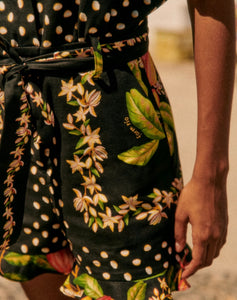 Print mini jumpsuit - SEZANE X FARMRIO - 38EU/UK10