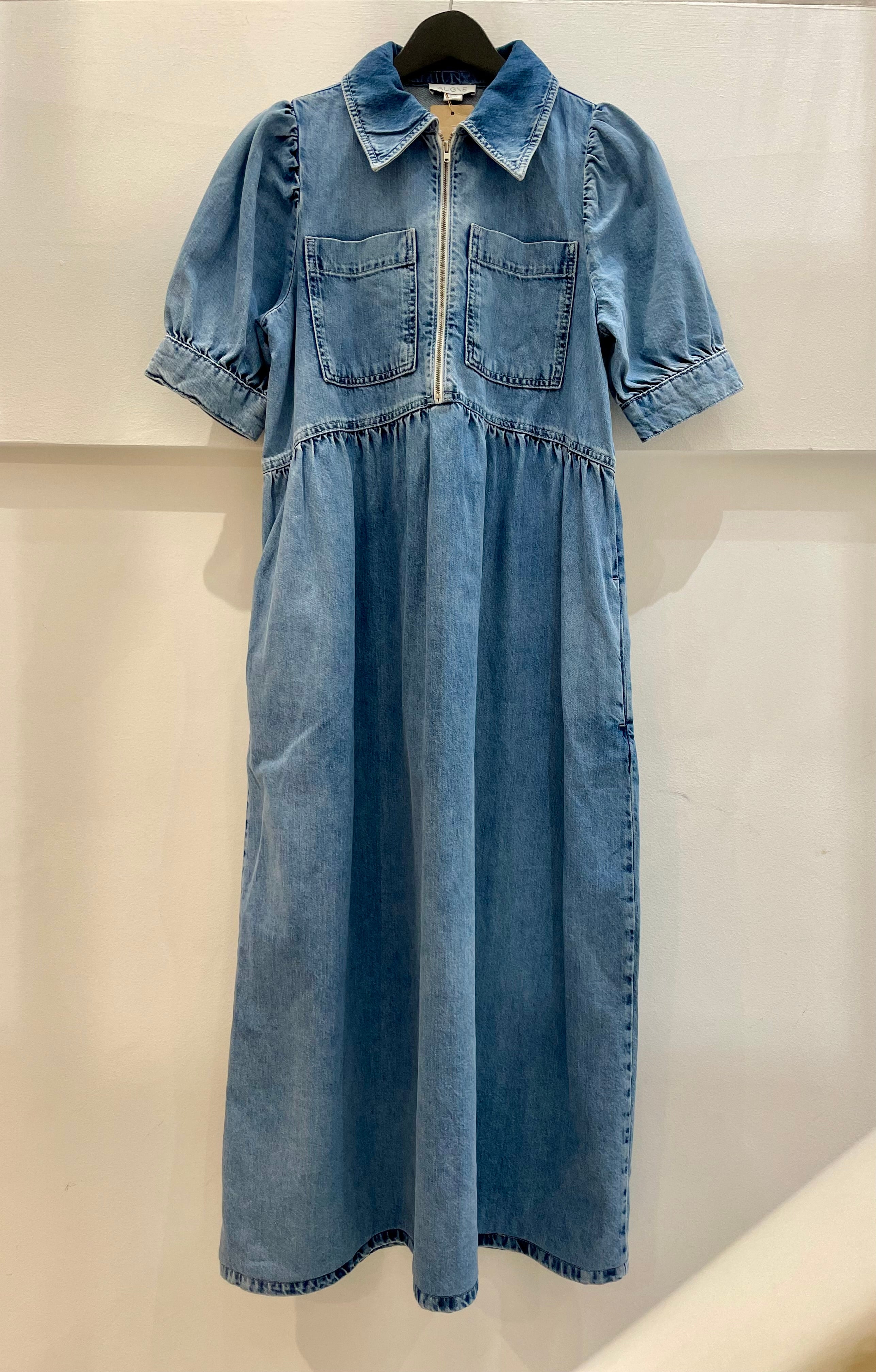 Denim long dress - ALIGNE - XS (UK6)