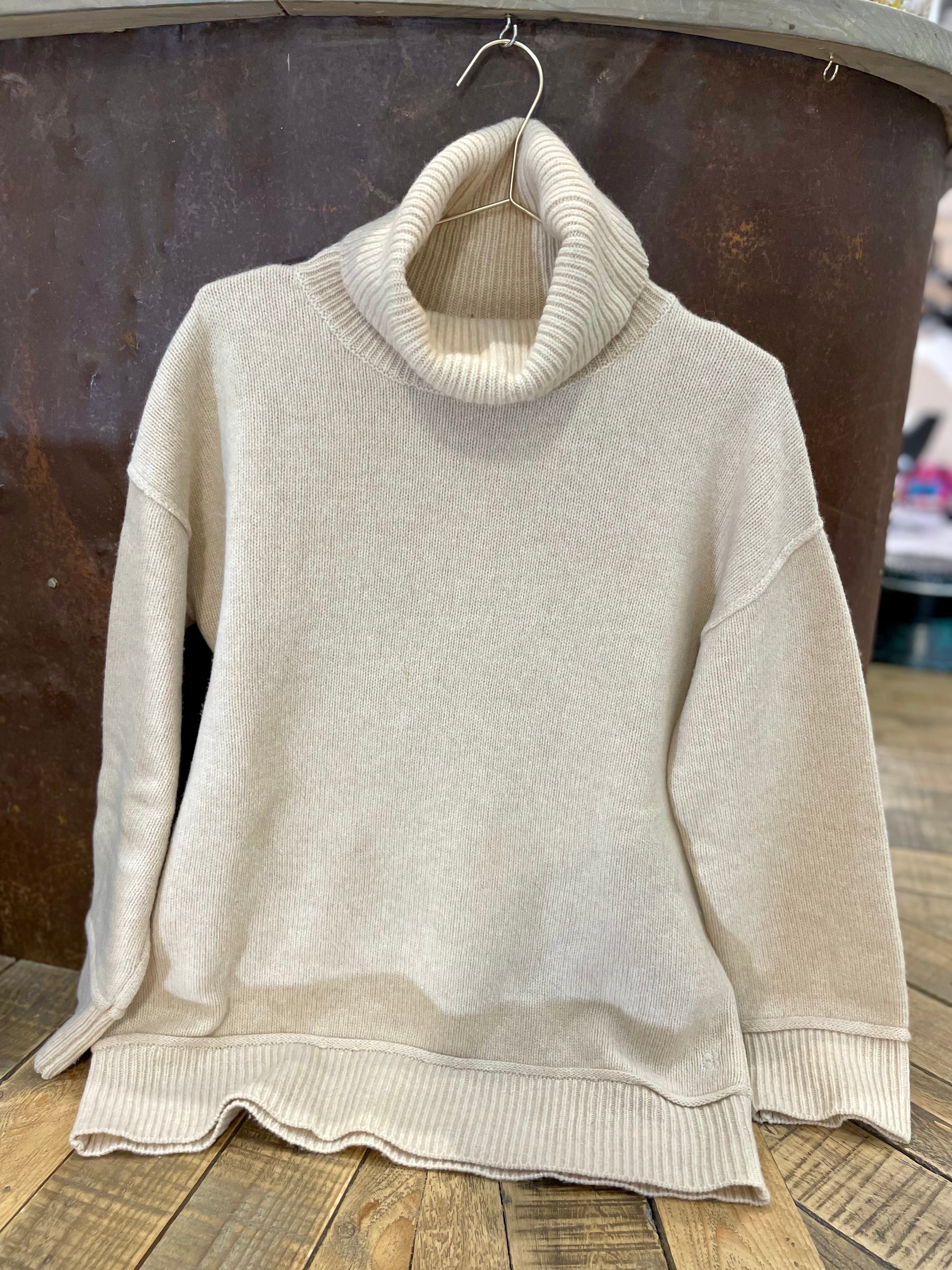 Beige knit jumper - SWEATY BETTY - M