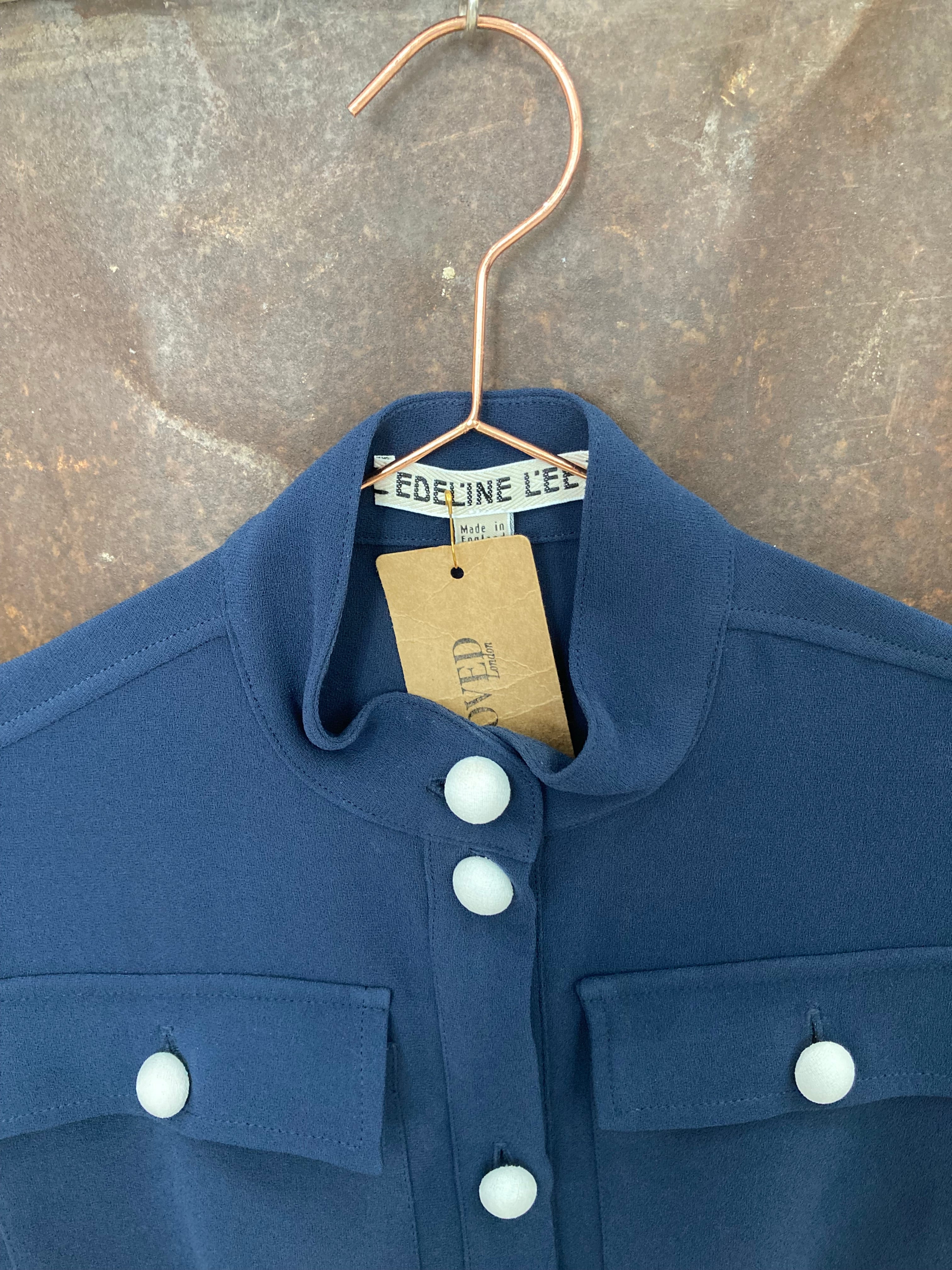 Navy jacket - EDELINE LEE - UK8