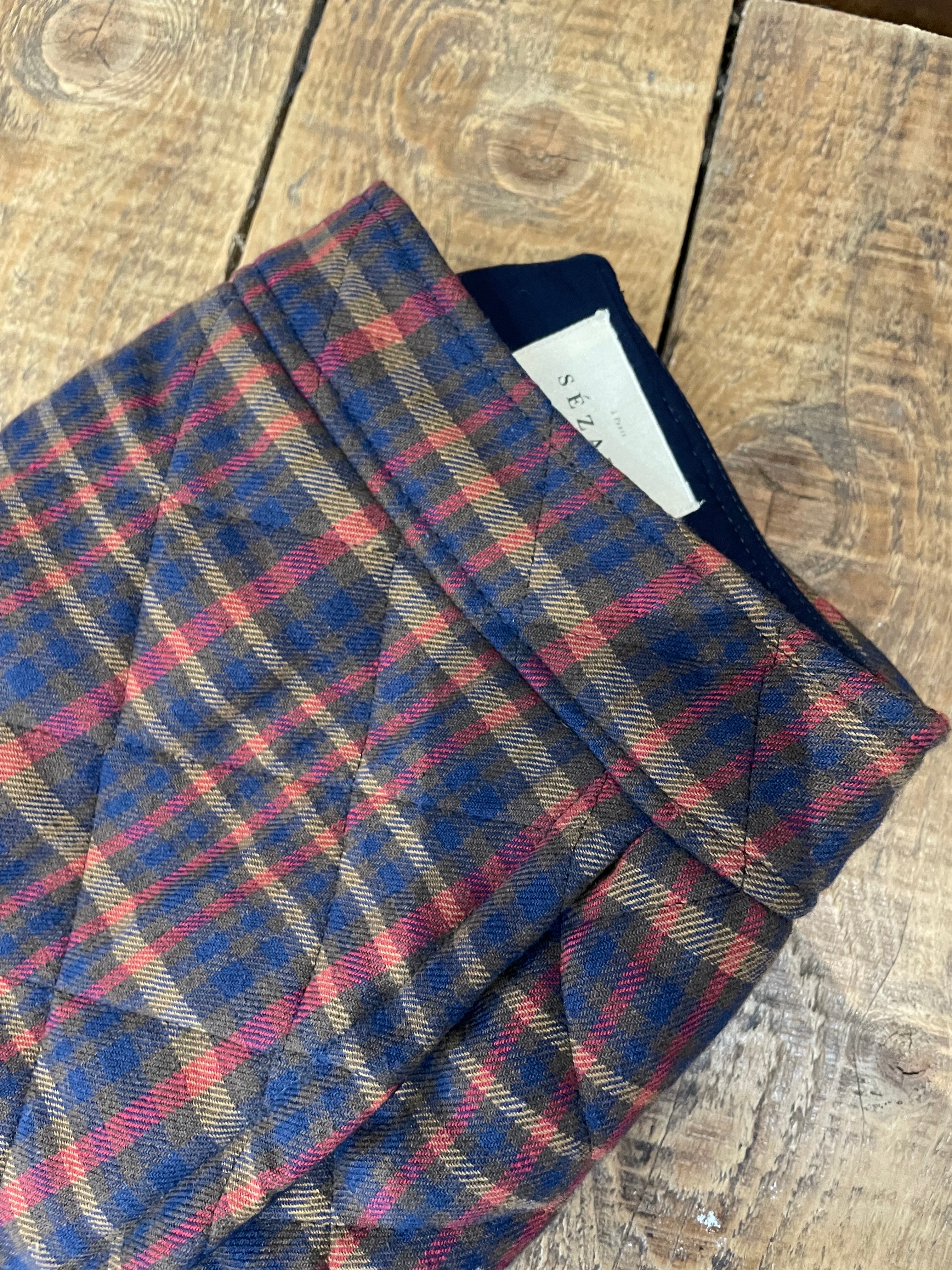 Plaid quilted mini skirt - SEZANE - XS