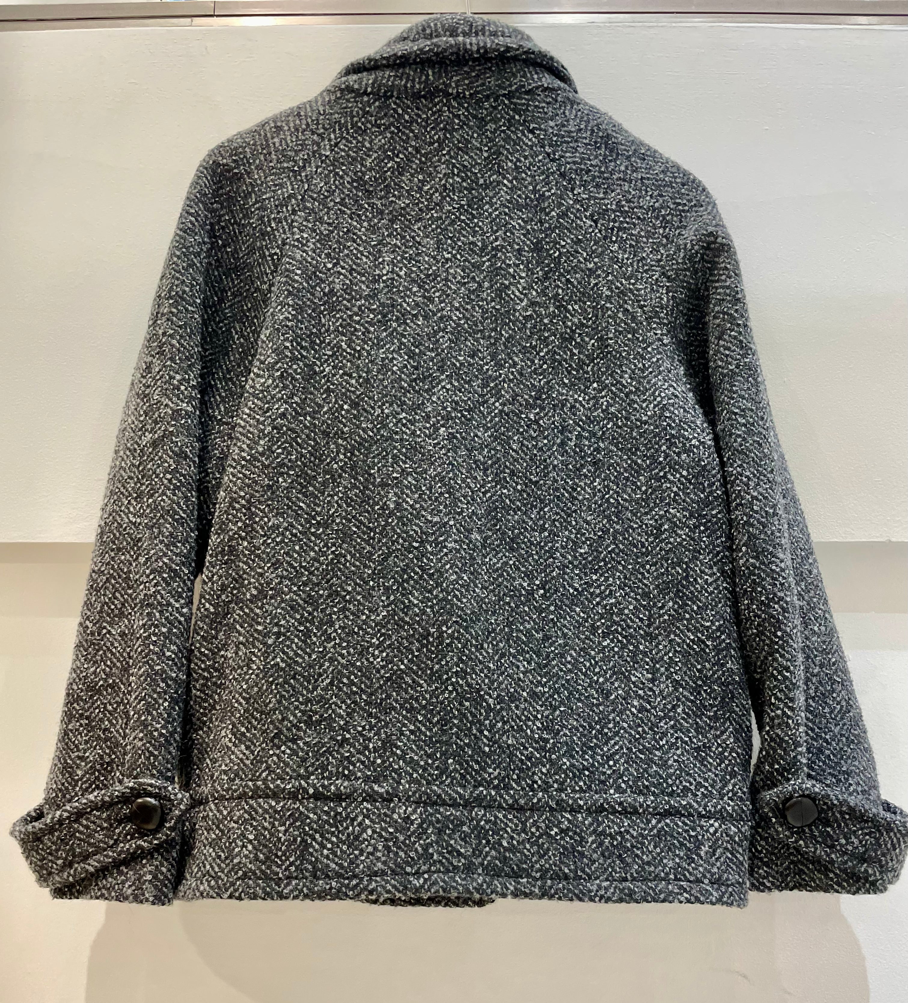 Grey tweed mini coat - SEZANE - XS