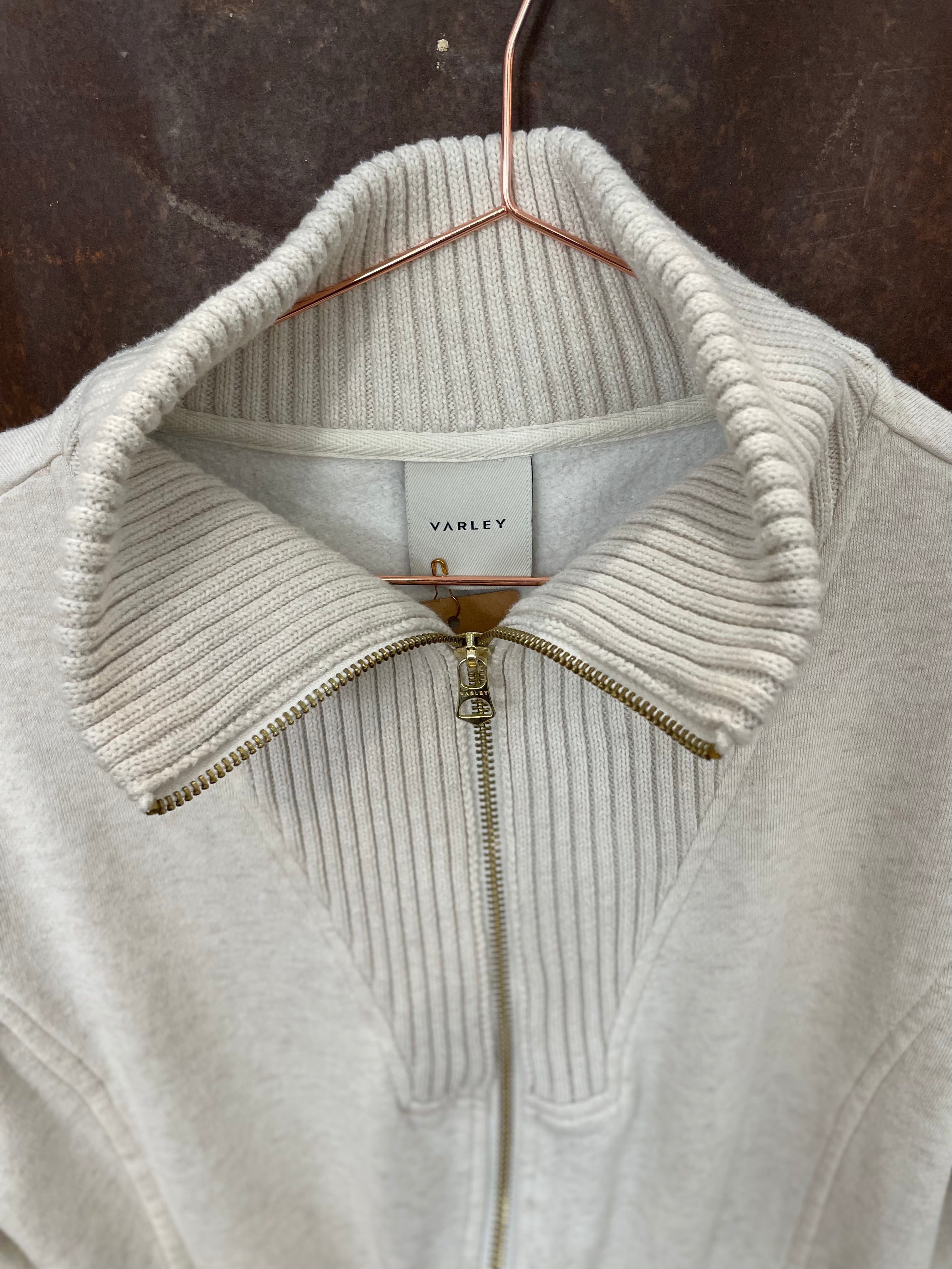 Beige zip jacket - VARLEY - XS