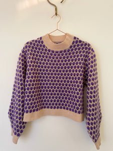 Purple knit jumper - JDY - S