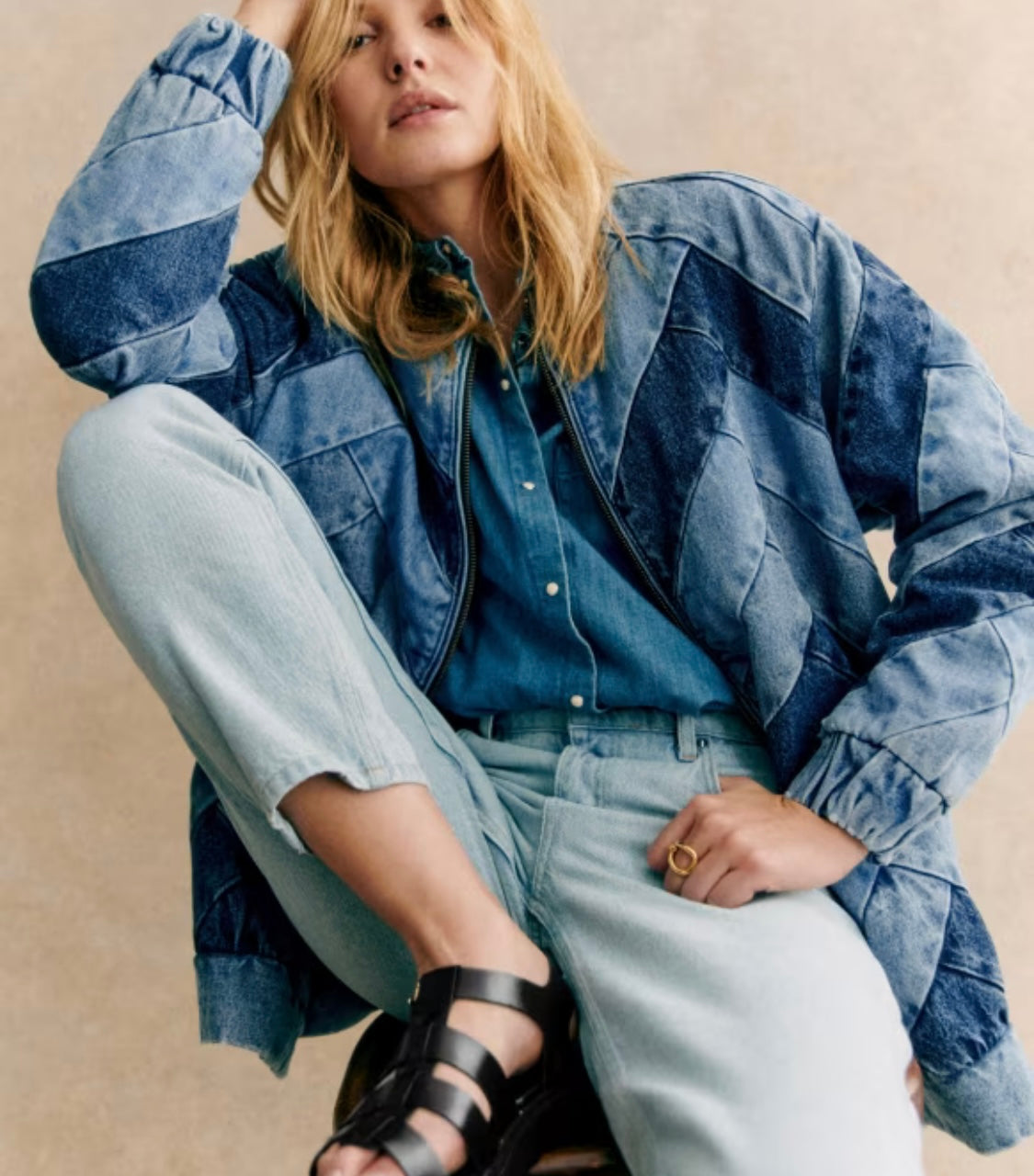 Denim jacket - SEZANE - 42EU