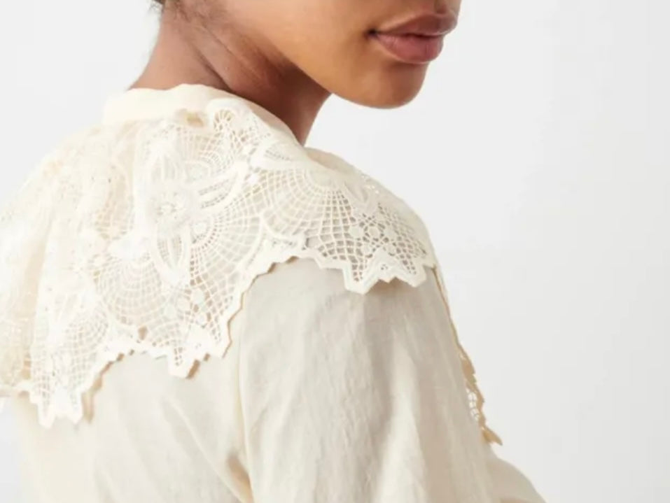 Ivory shirt - SESSUN - S