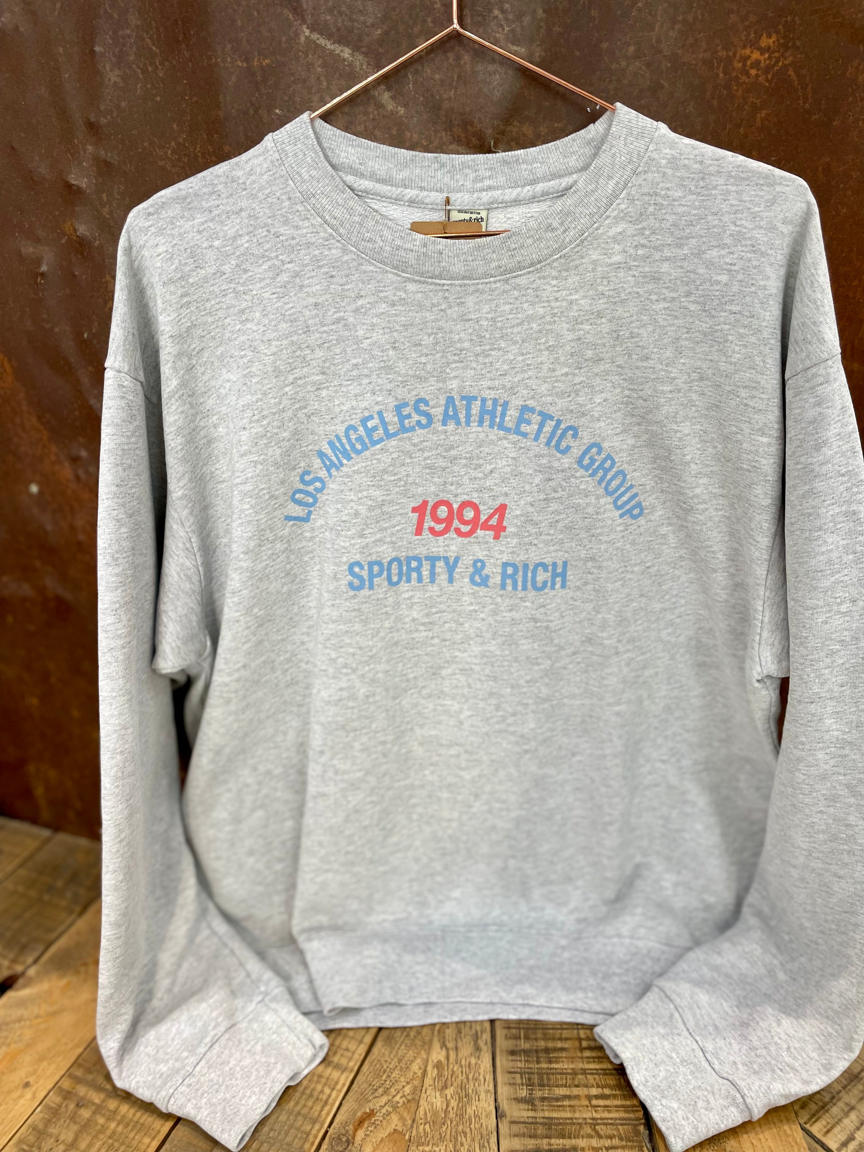 Grey sweater - SPORTY & RICH - M