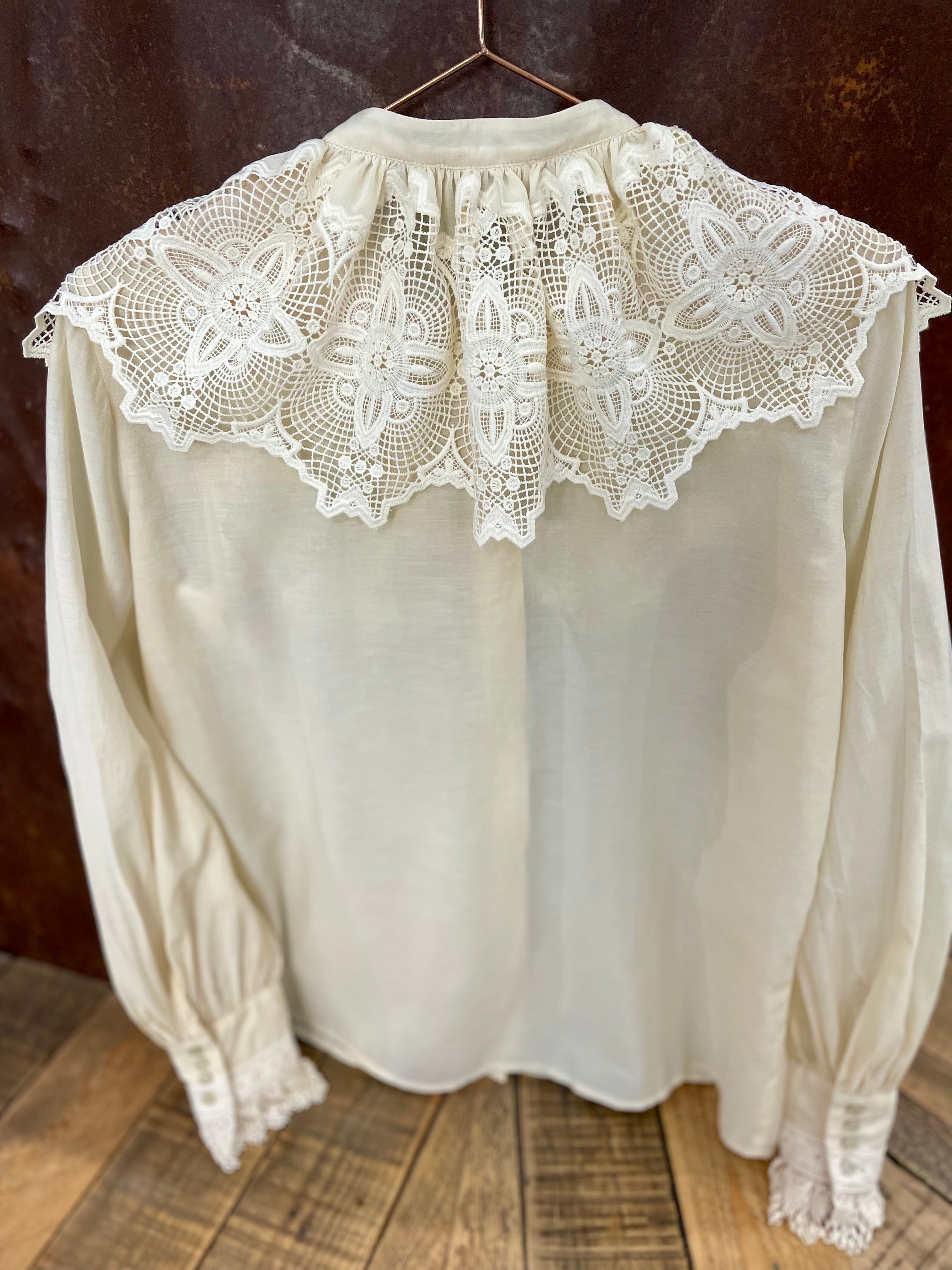 Ivory shirt - SESSUN - S