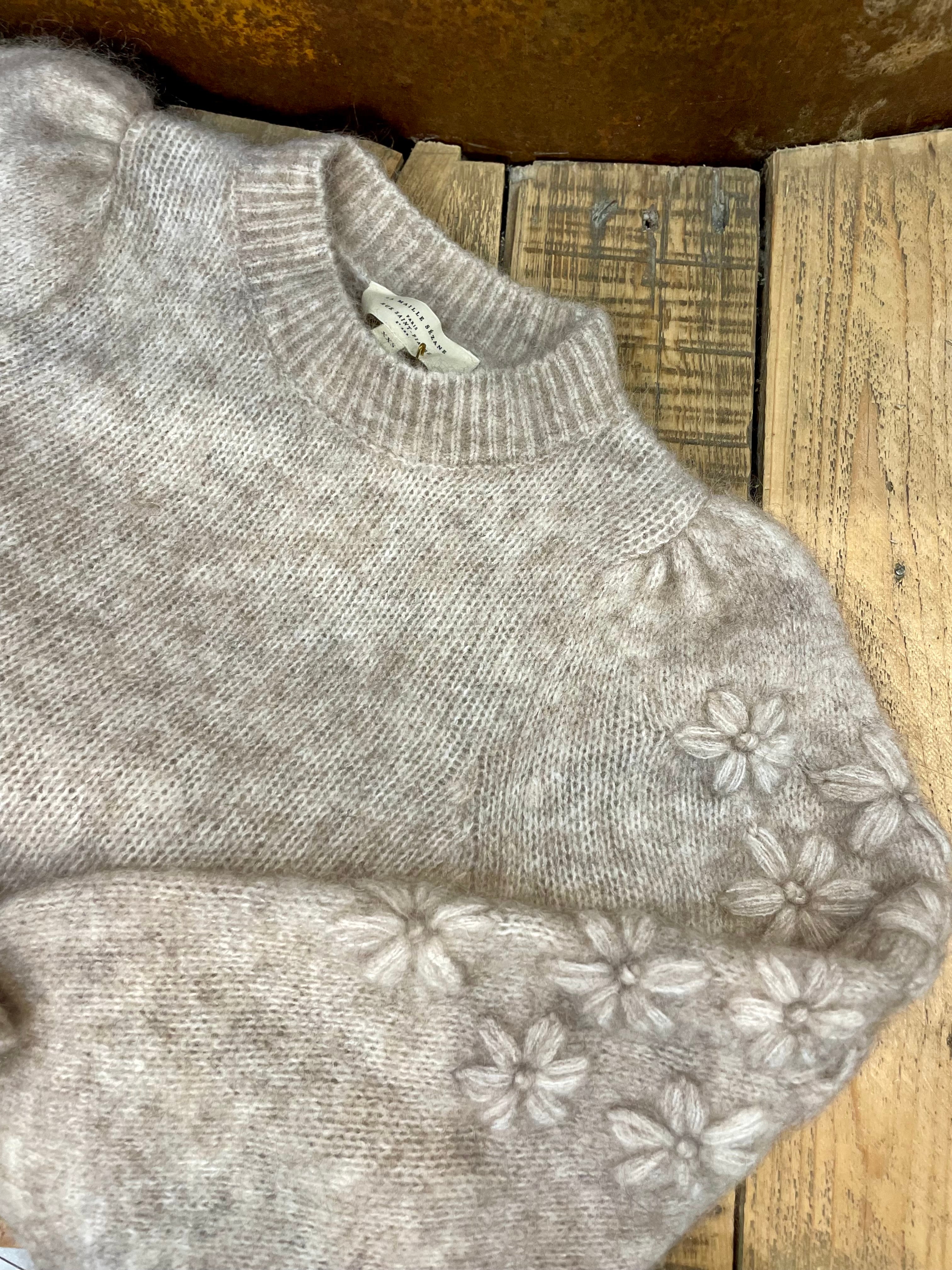 Tape knit jumper - SEZANE - XXS