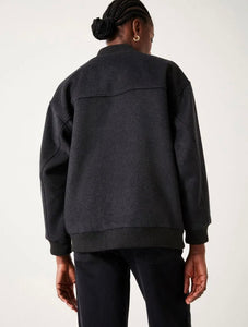 Dark grey bomber - HUSH - XS