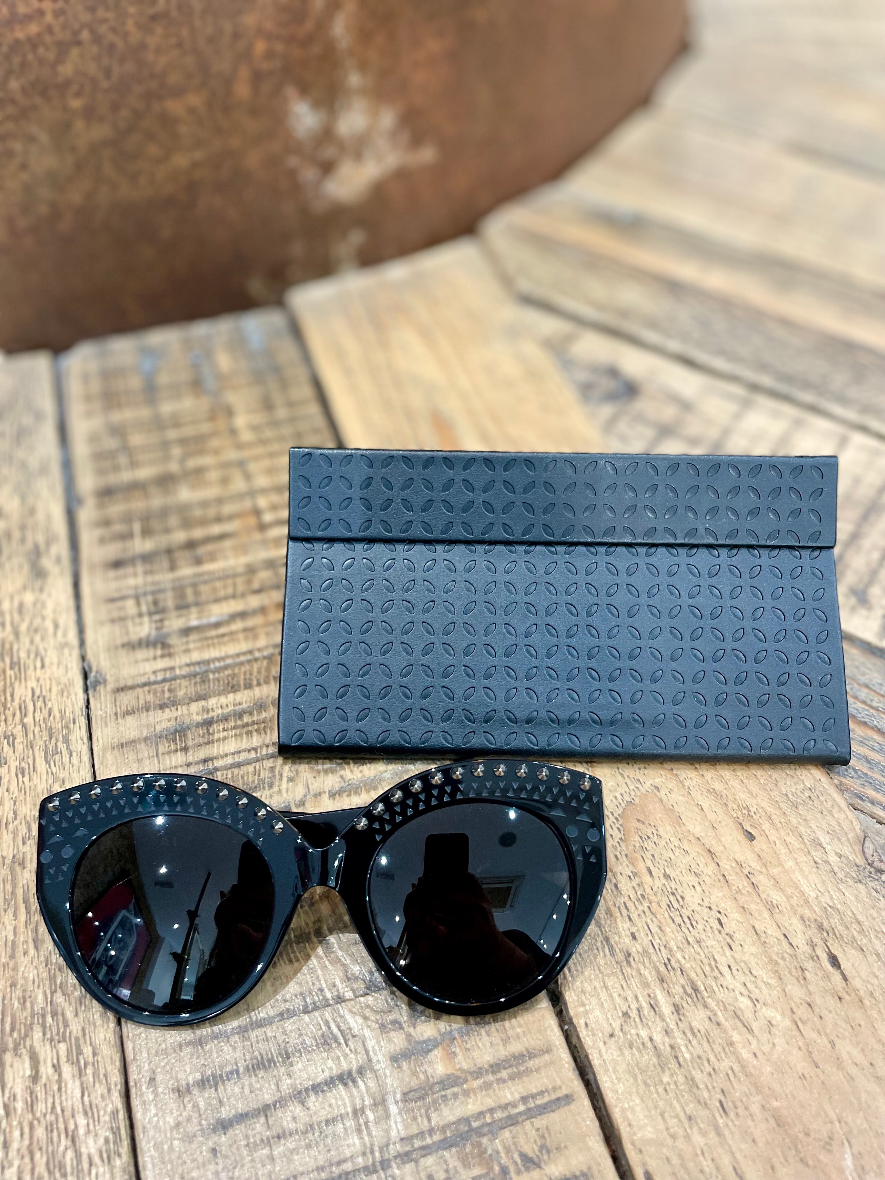 Black sunglasses - MAISON ALAIA