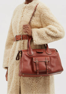 Camel Edith handbag - CHLOÉ