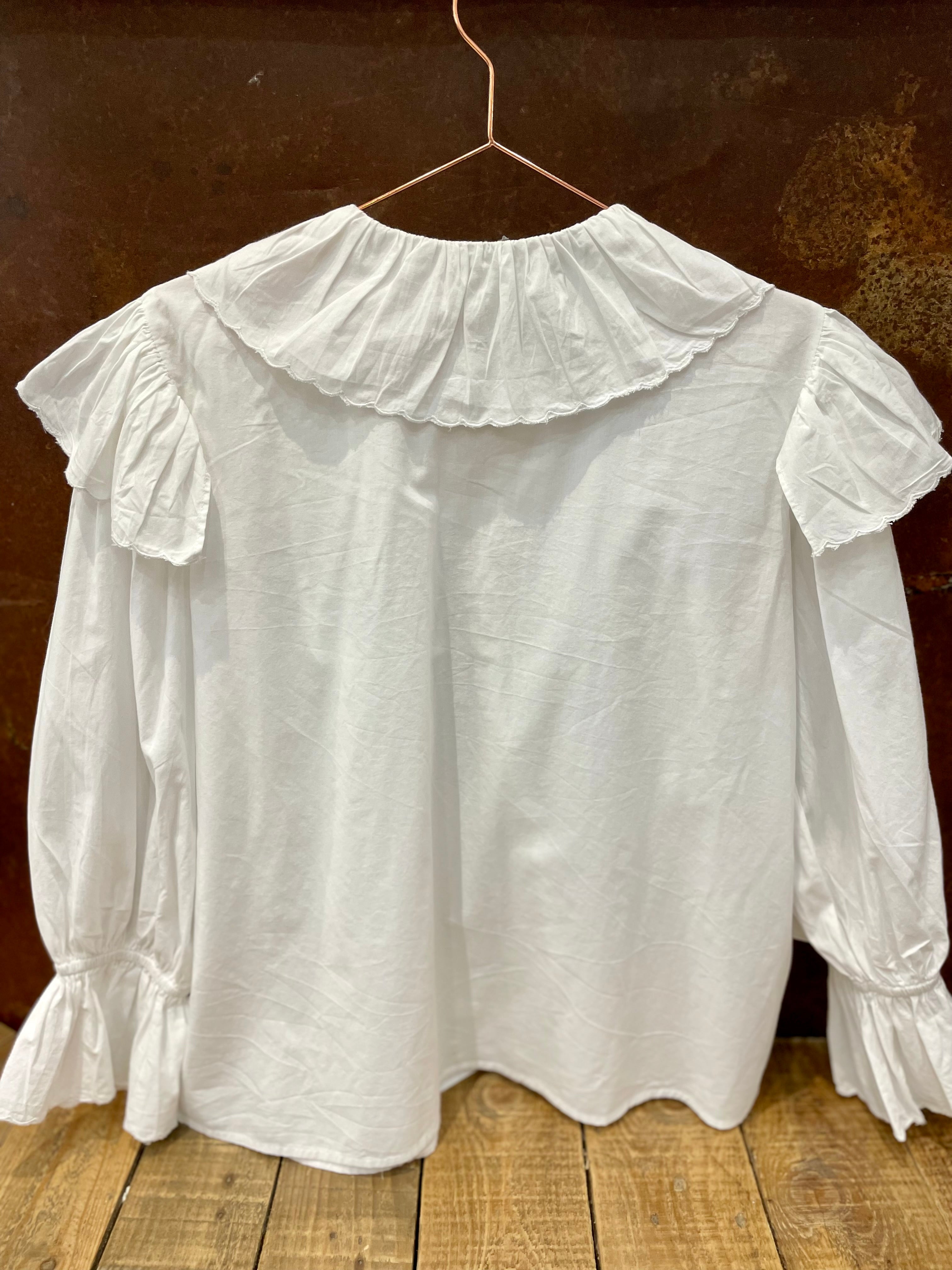 White blouse - VITA GRACE - ONE SIZE