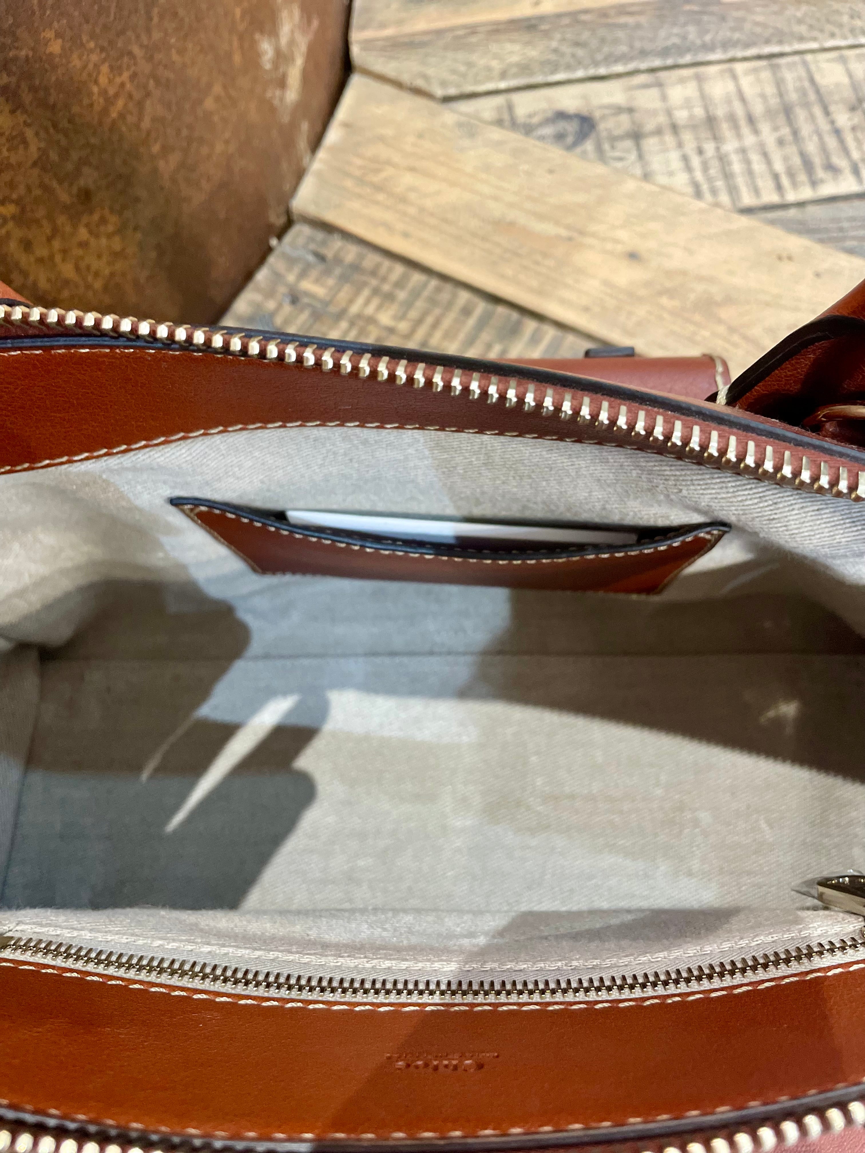 Camel Edith handbag - CHLOÉ