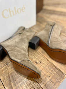 Taupe boots - CHLOÉ - 38EU/UK5