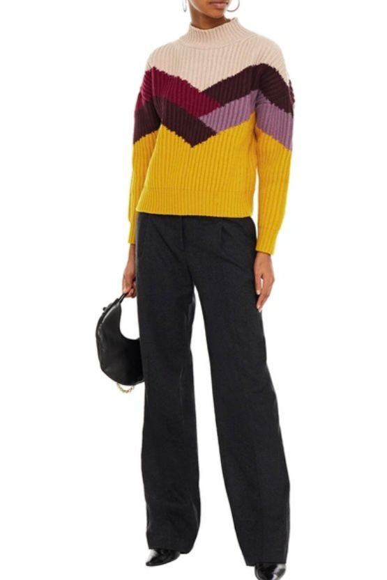 Colorful knit jumper - BA&SH - S/M