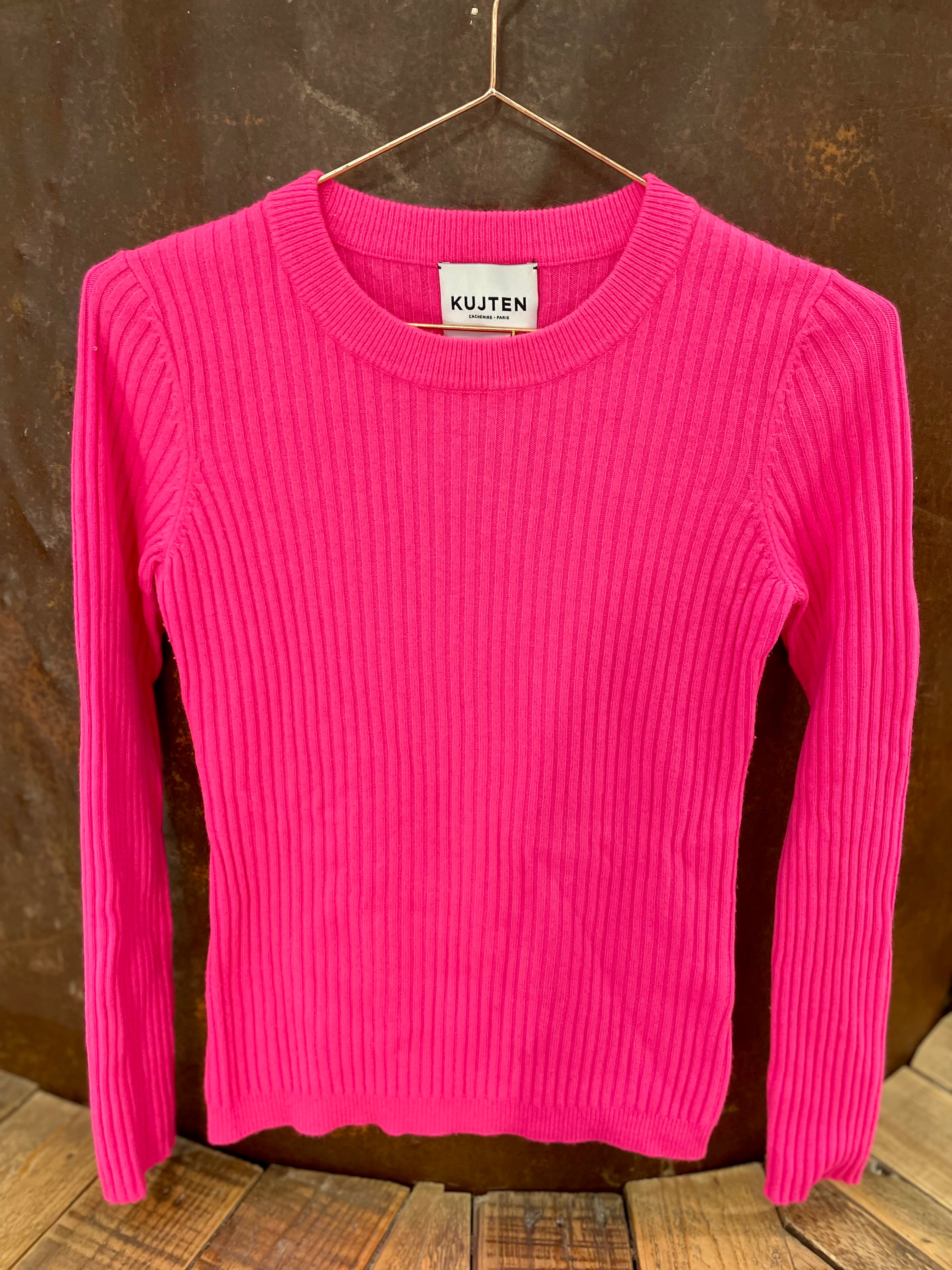 Pink knit jumper - KUJTEN - S