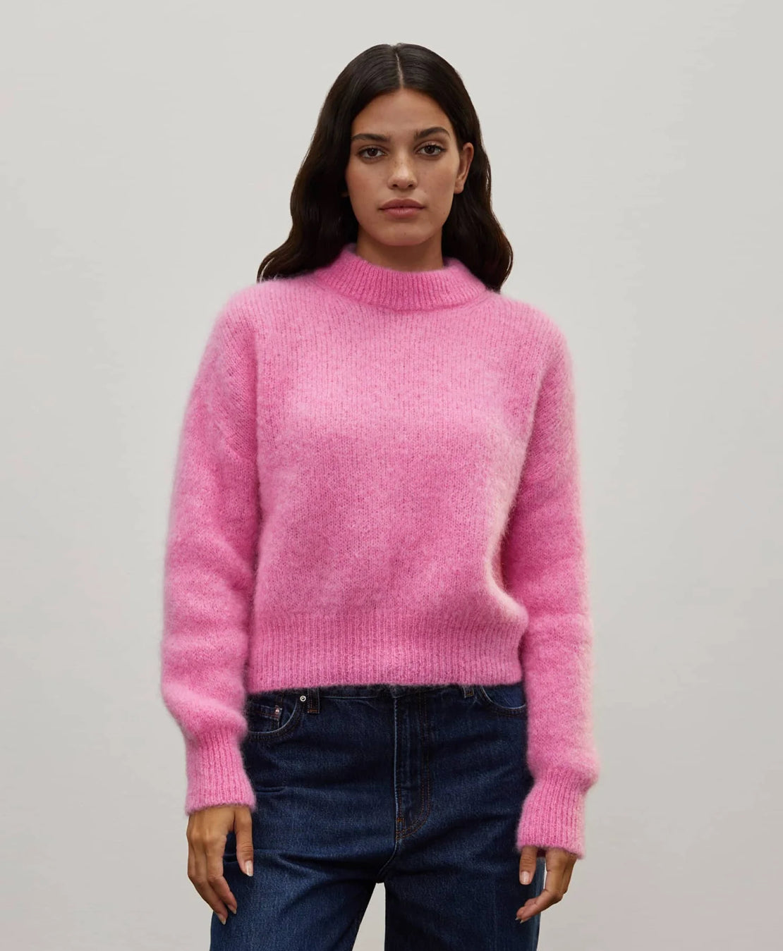 Pink knit jumper - SURPRISE PARIS - M