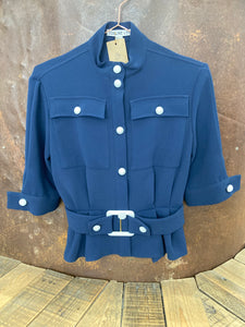 Navy jacket - EDELINE LEE - UK8
