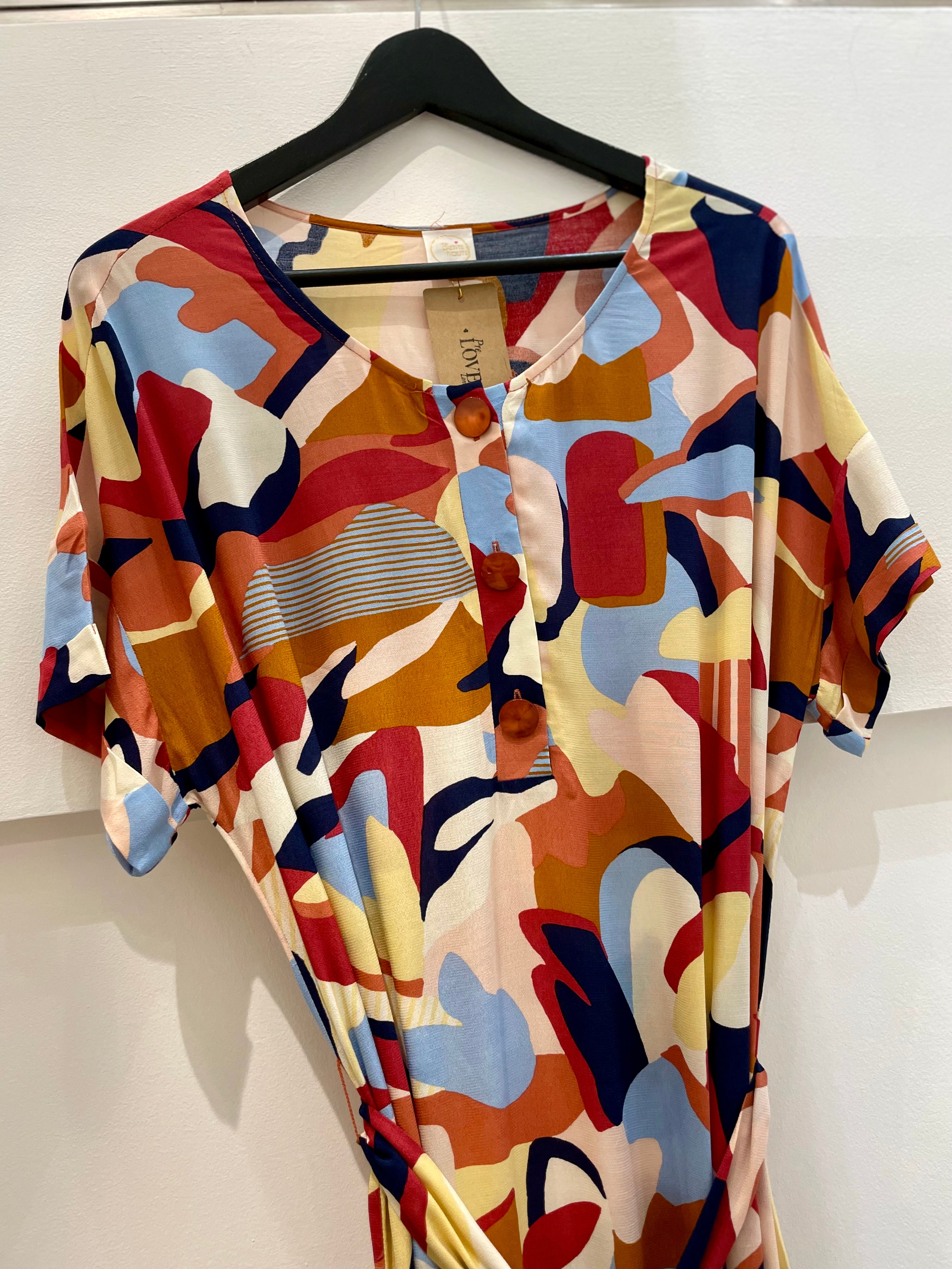 Print long dress - DES PETITS HAUTS - XS