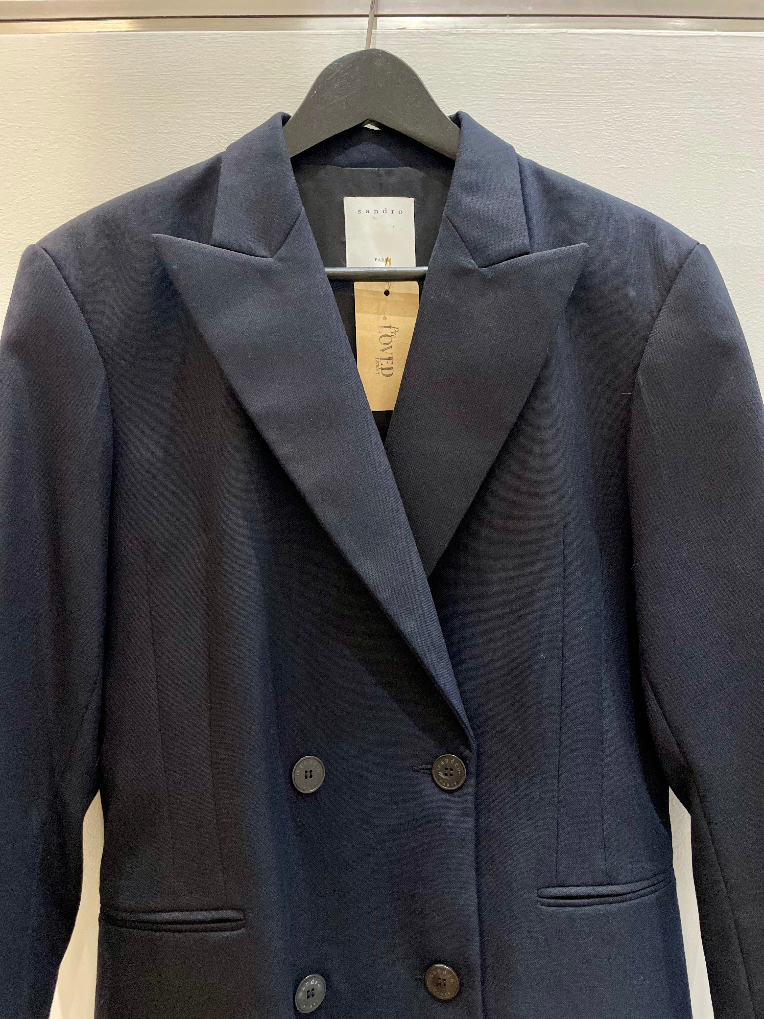 Navy blazer - SANDRO - M