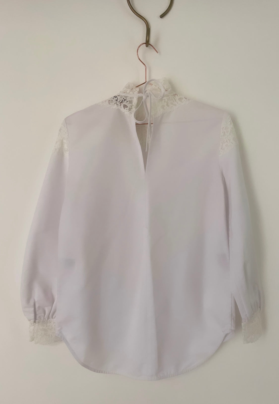 White lace blouse - SANDRO - S